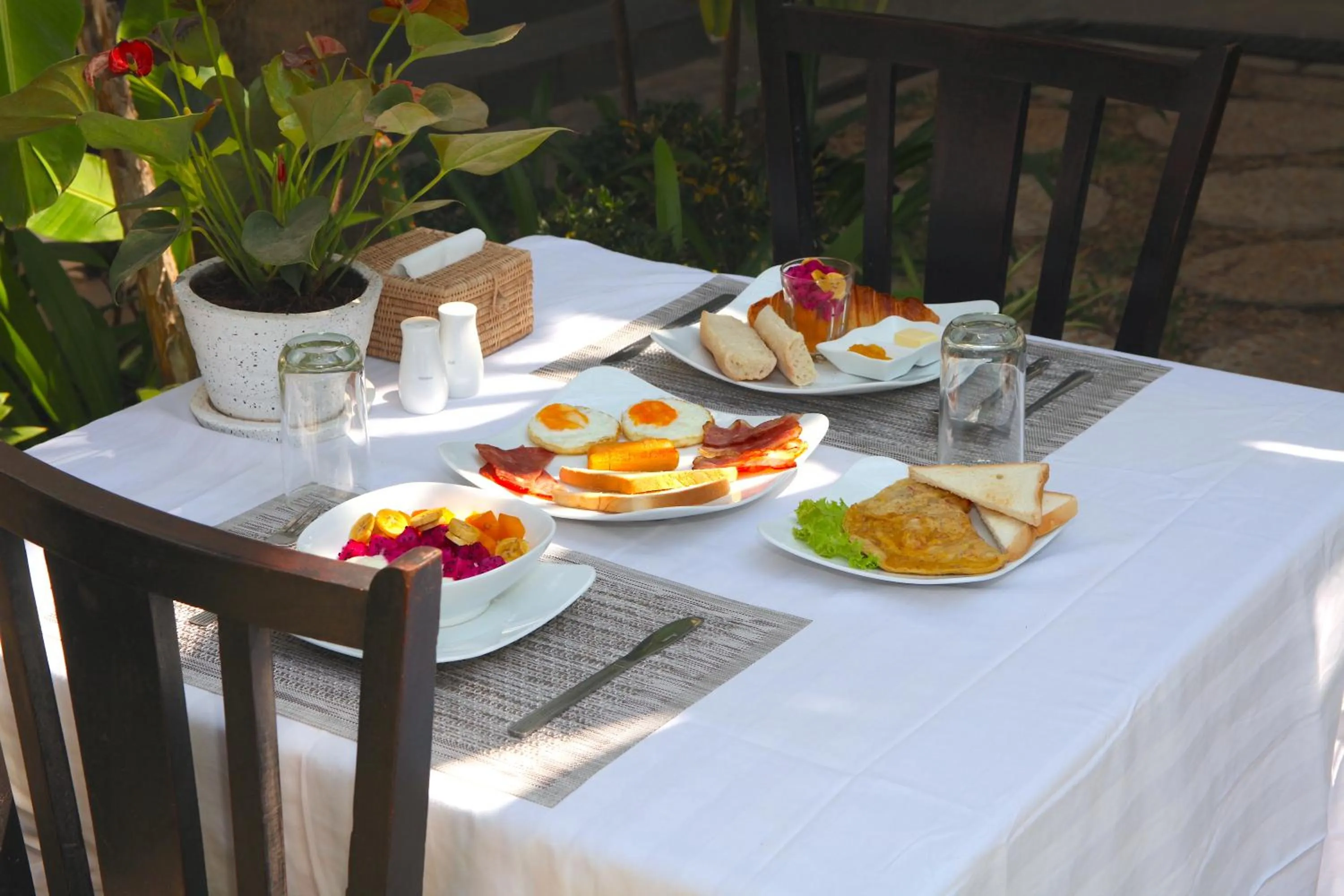 Breakfast in Prana Hotel