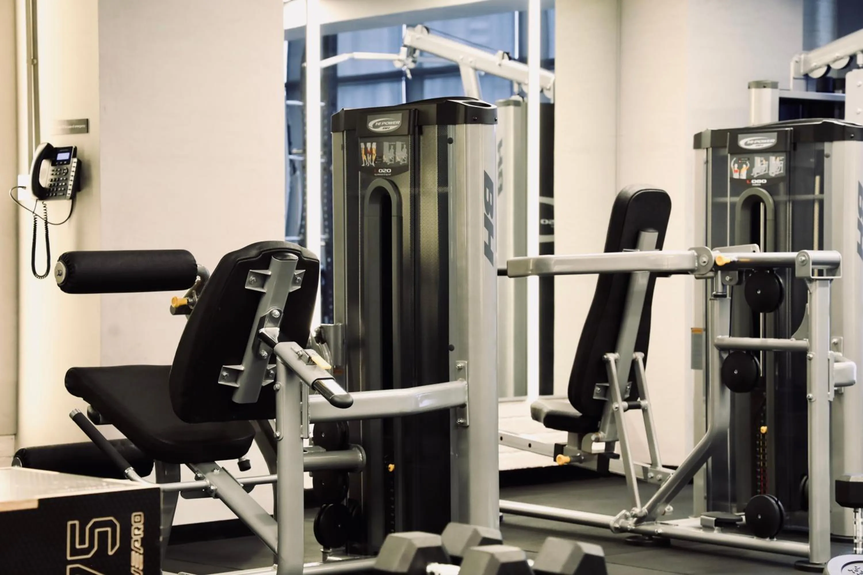 Fitness centre/facilities in The Somerset Hotel