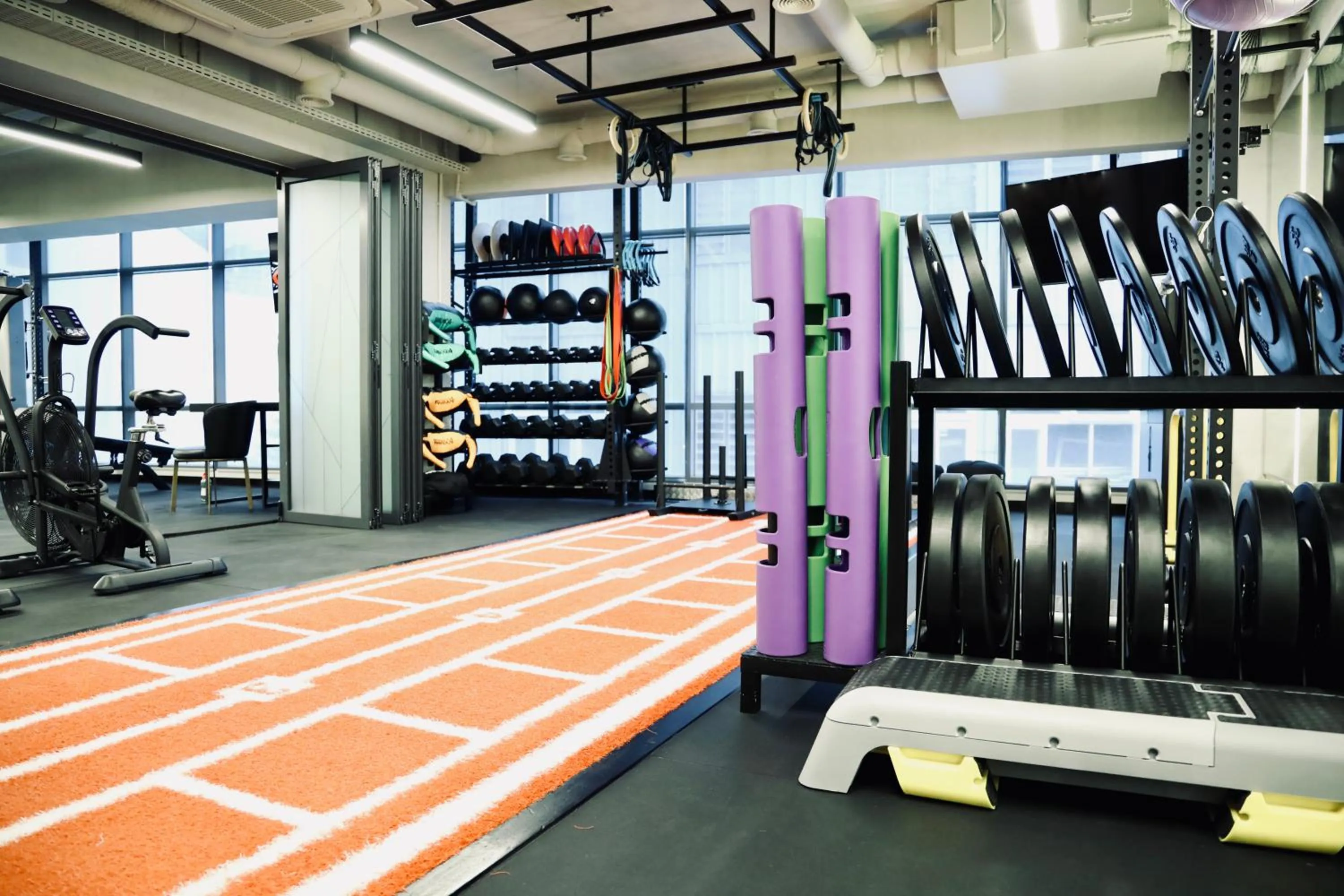 Fitness centre/facilities in The Somerset Hotel