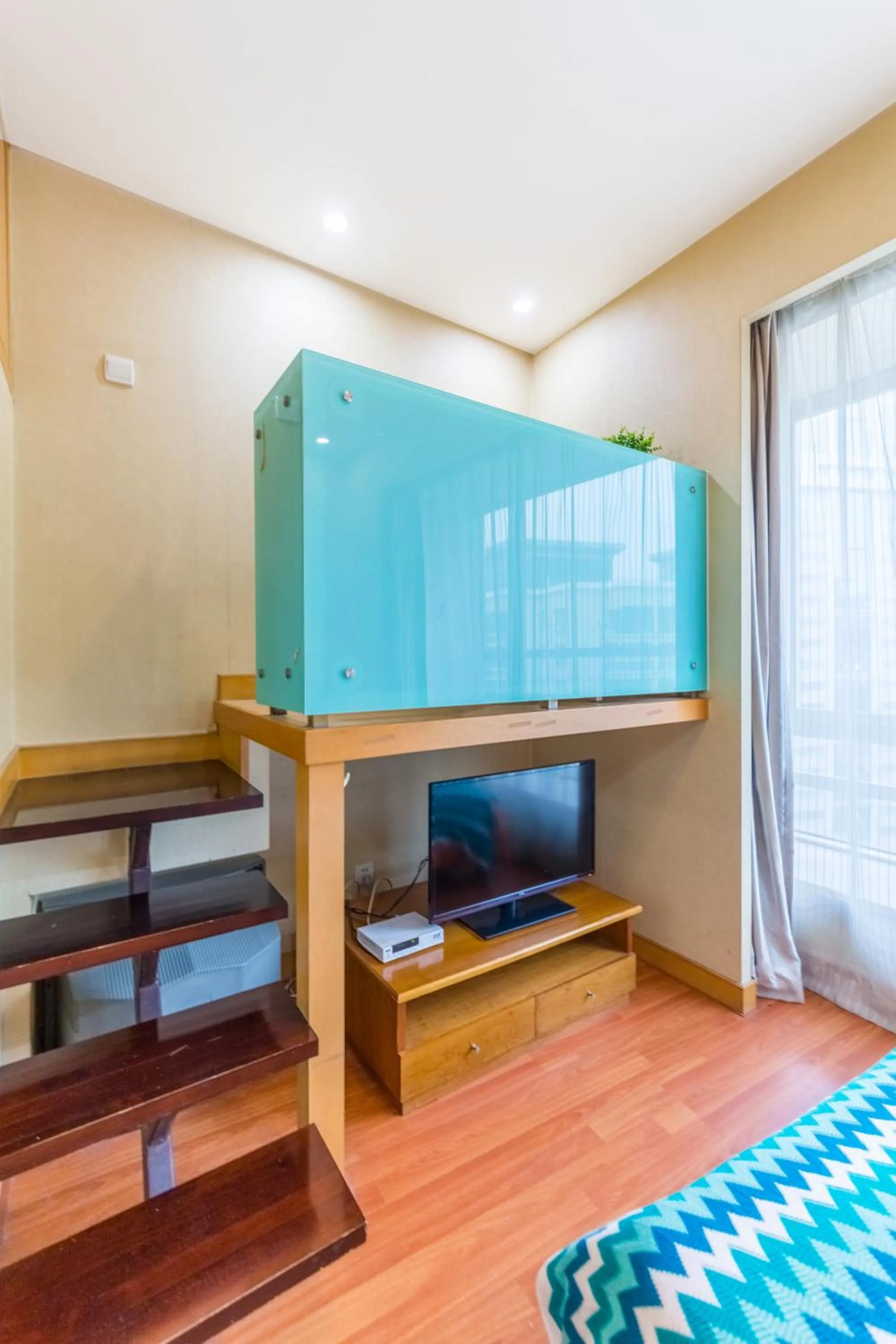 Bed in Shanghai Jiarong Hotel Apartment