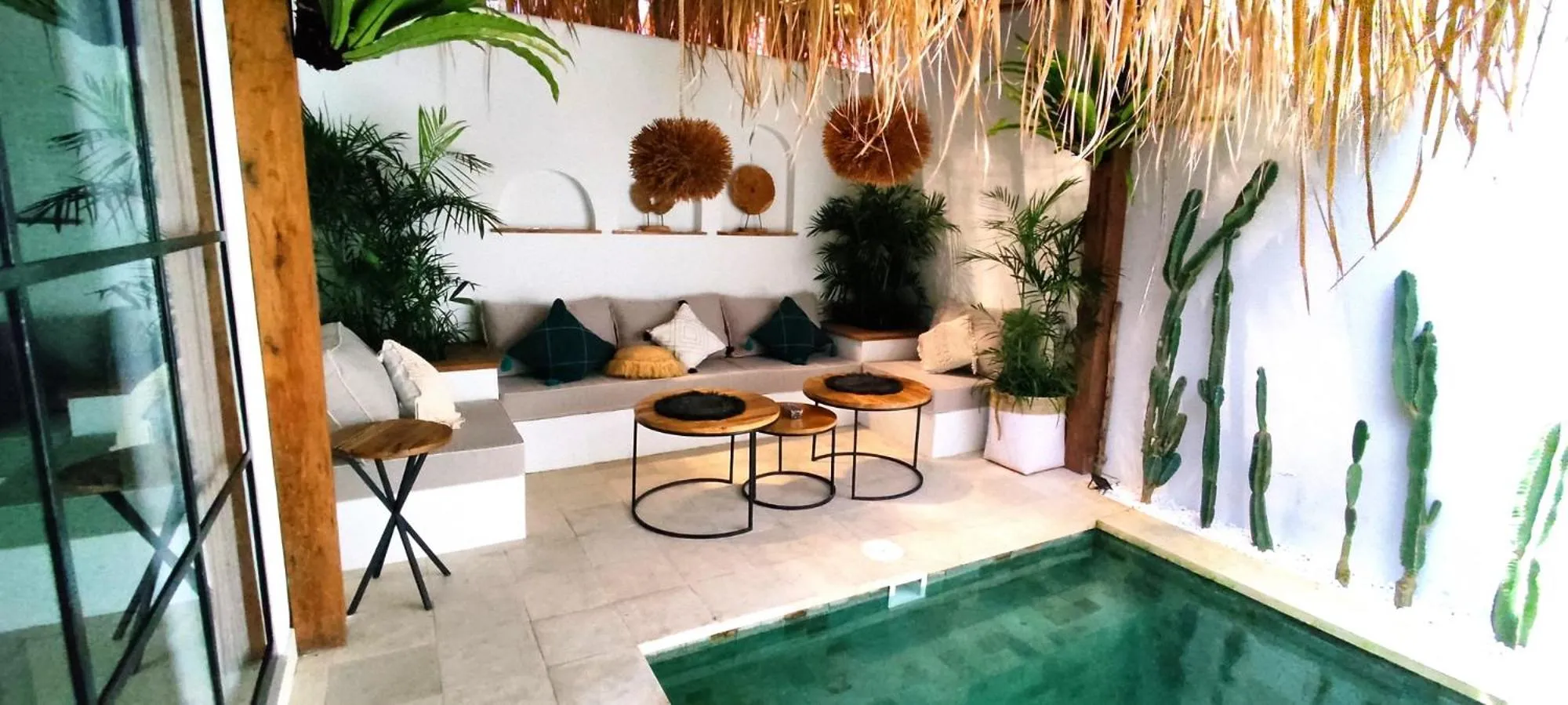 Seating area in Jogja Life Villas