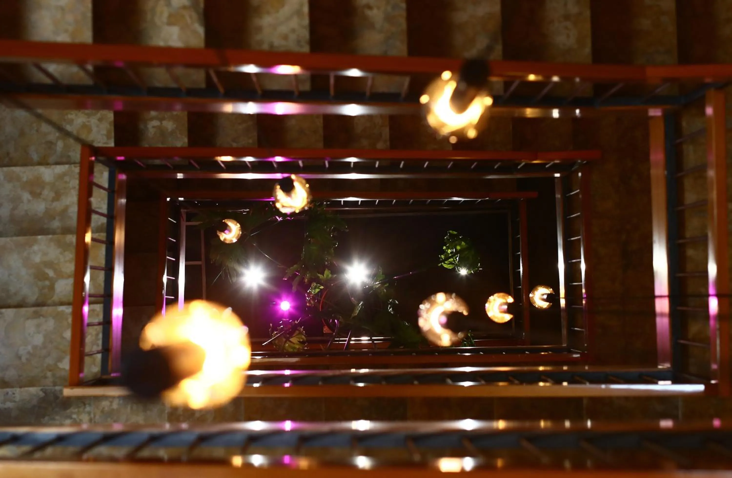 Decorative detail in Hotel Italia