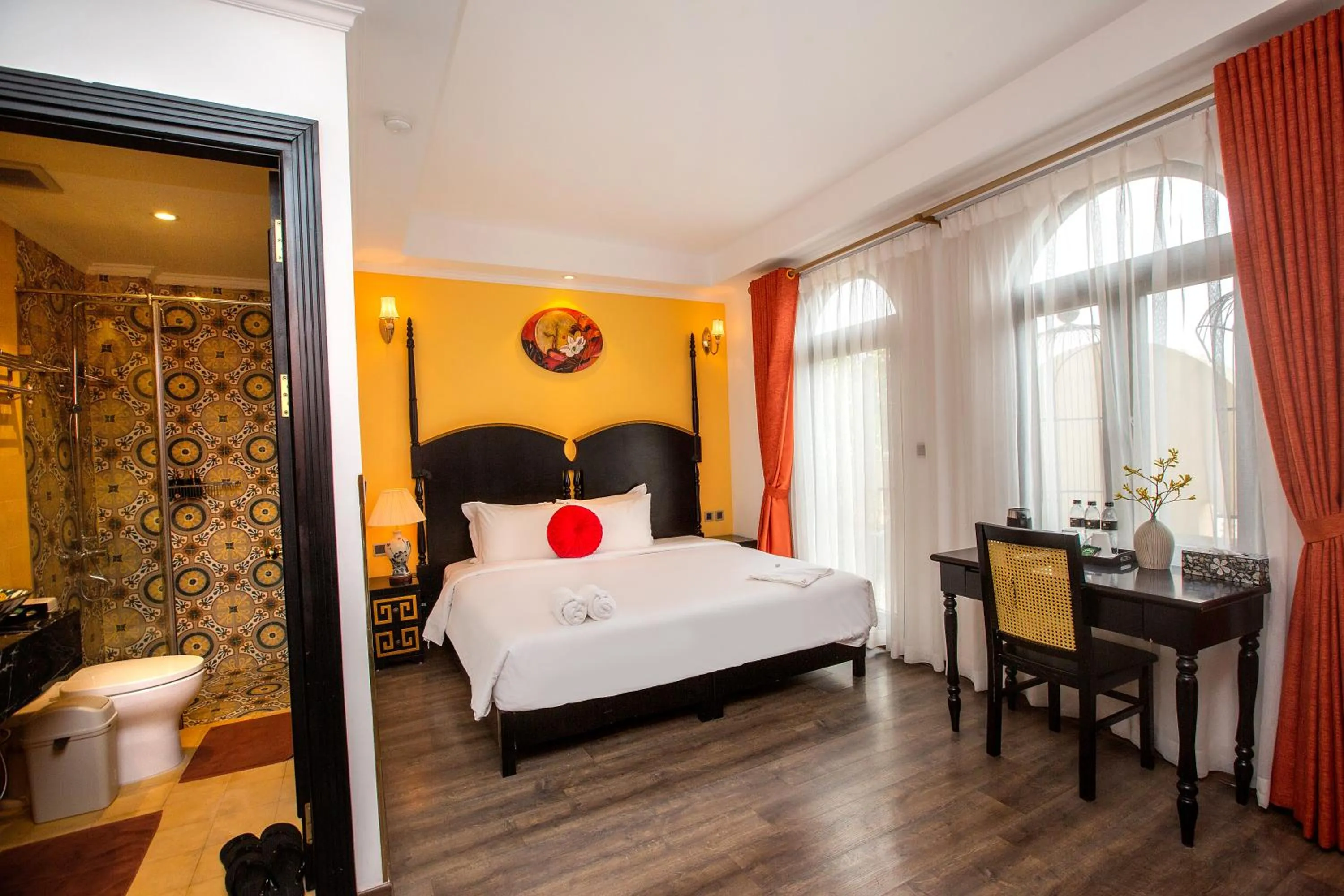 Bedroom, Bed in Hanoi Center Silk Boutique Hotel & Travel