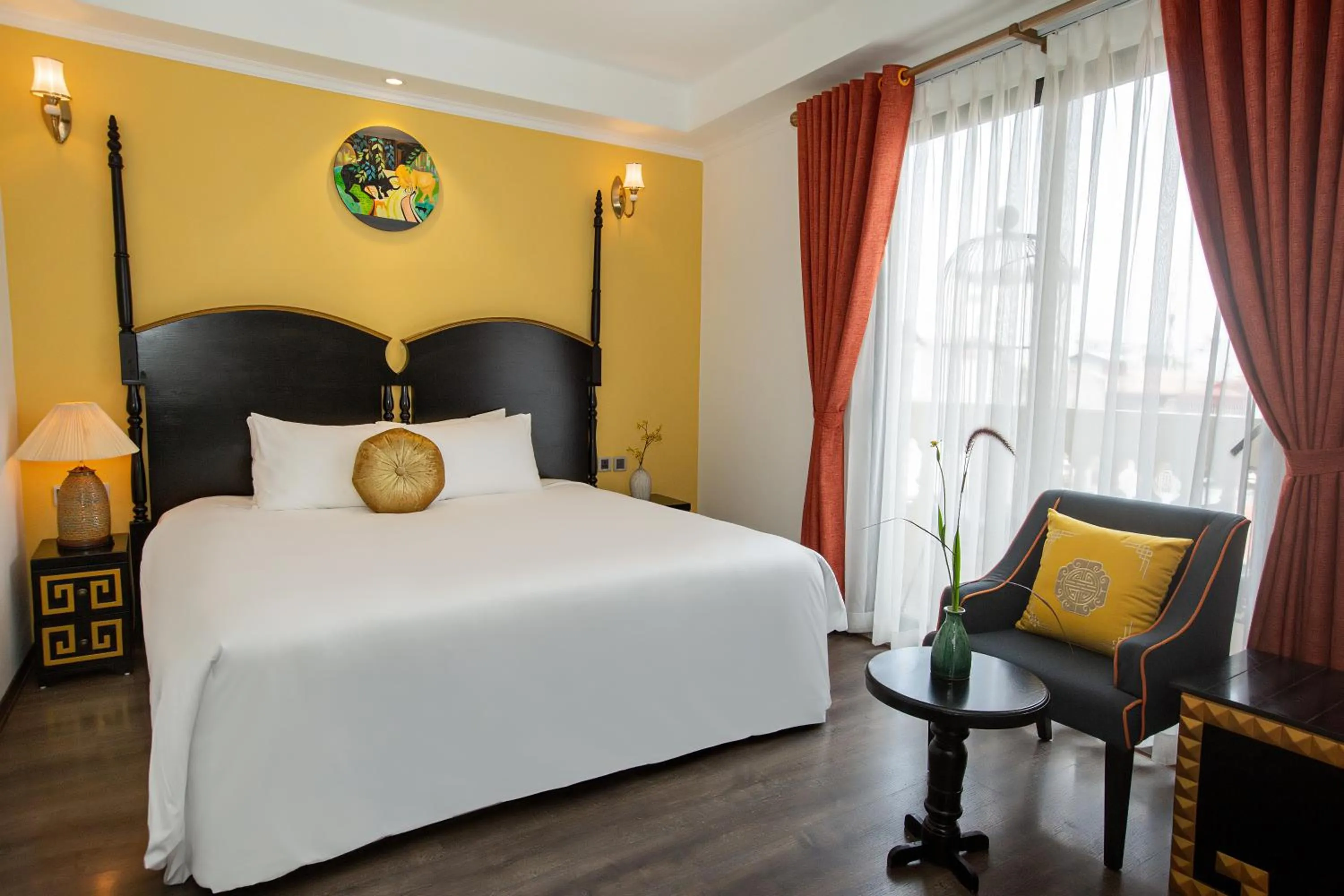 Bed in Hanoi Center Silk Boutique Hotel & Travel