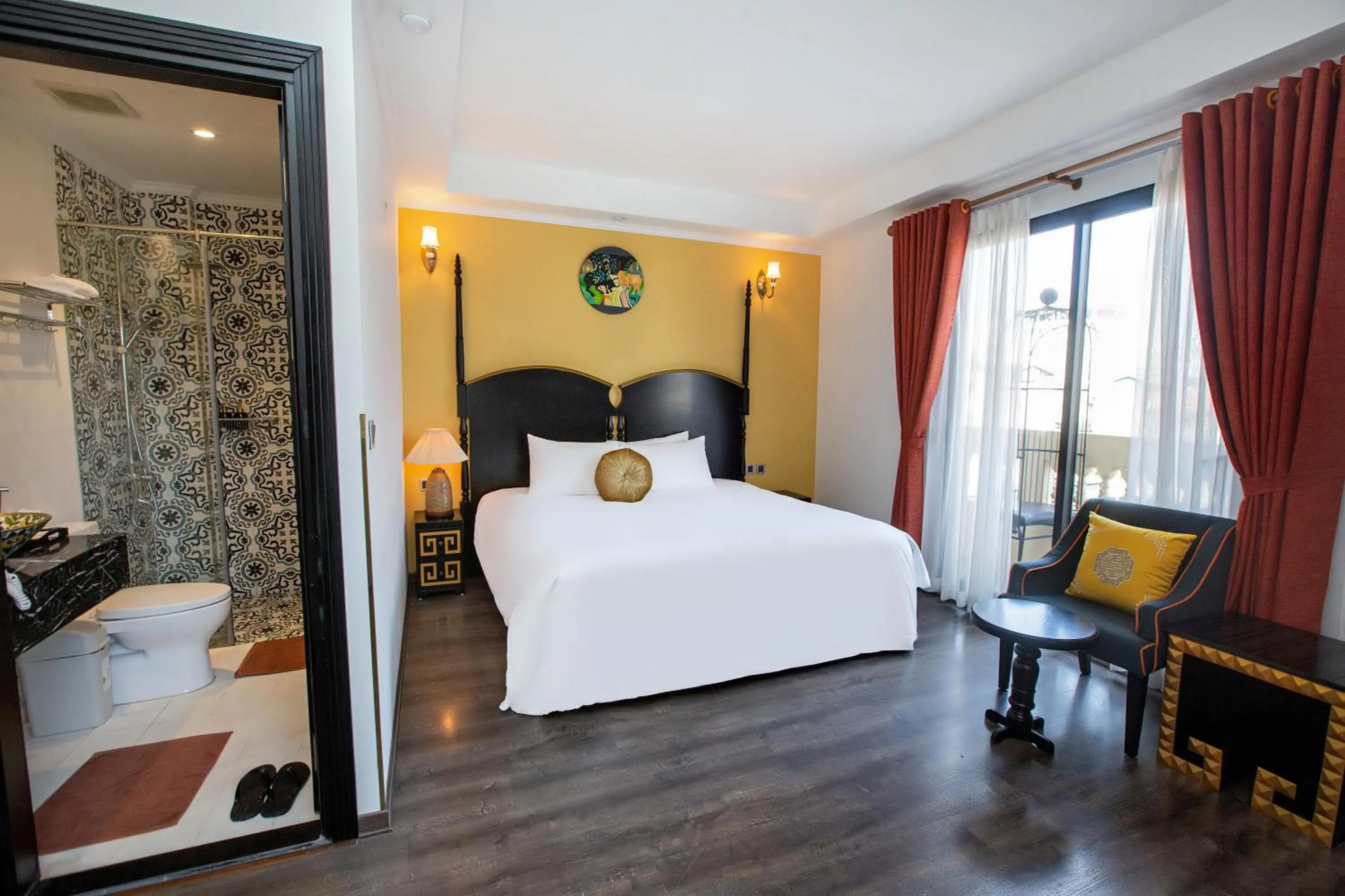 Bedroom, Bed in Hanoi Center Silk Boutique Hotel & Travel