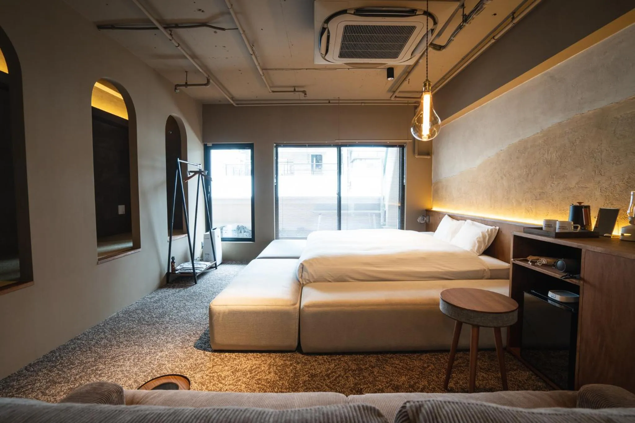 Photo of the whole room, Bed in SAUNALAND ASAKUSA