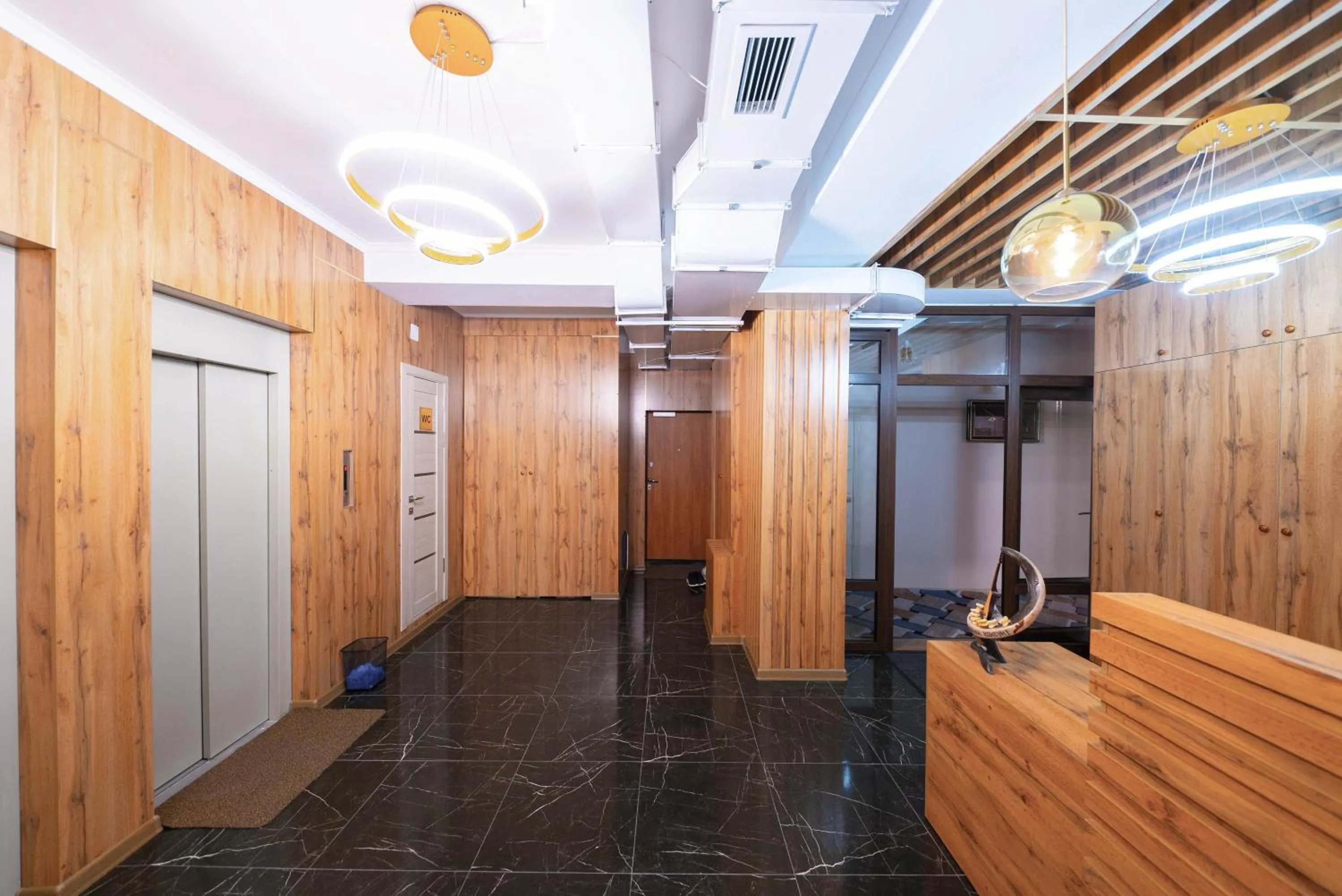 Lobby or reception in Kaganat Hostel