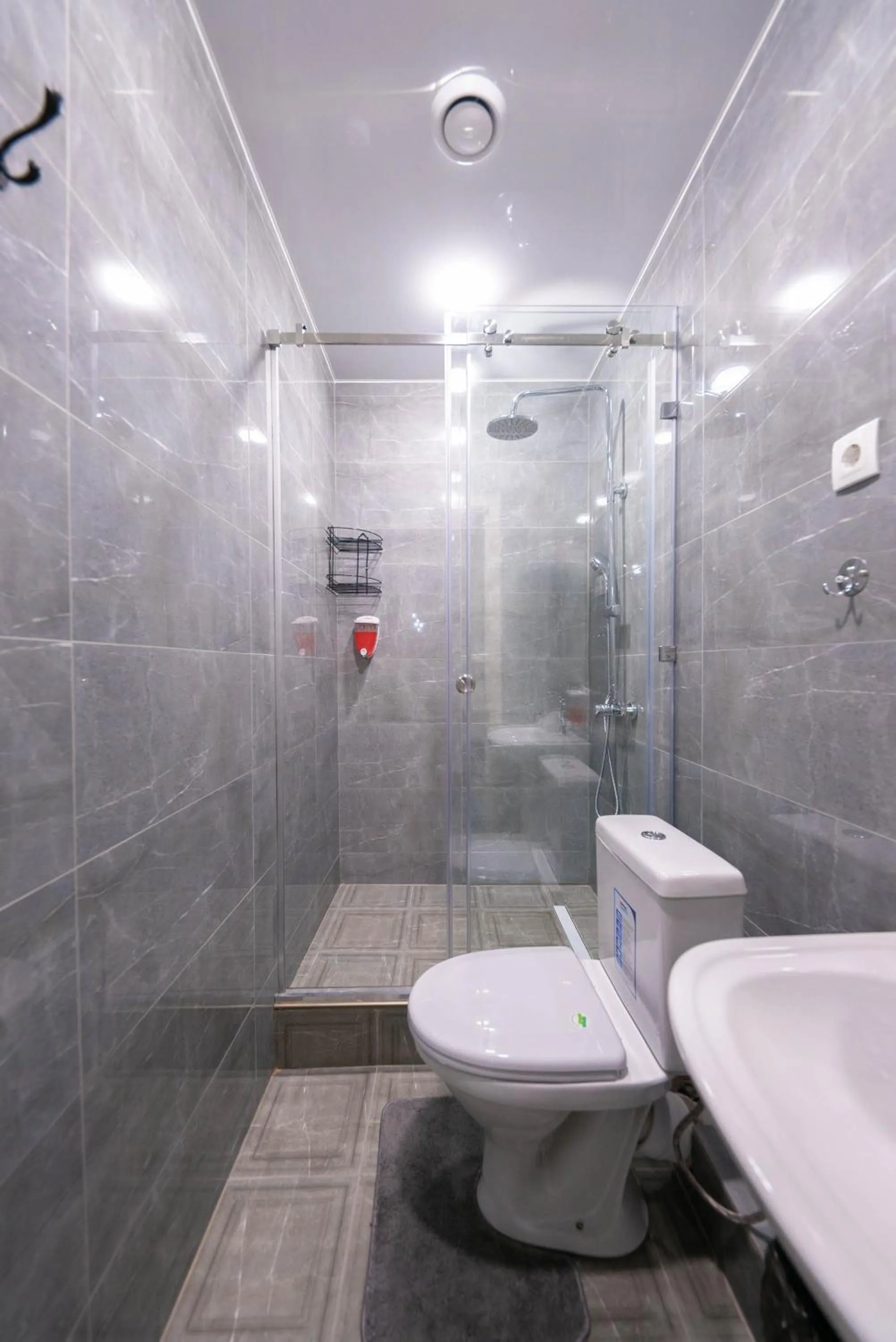 Bathroom in Kaganat Hostel