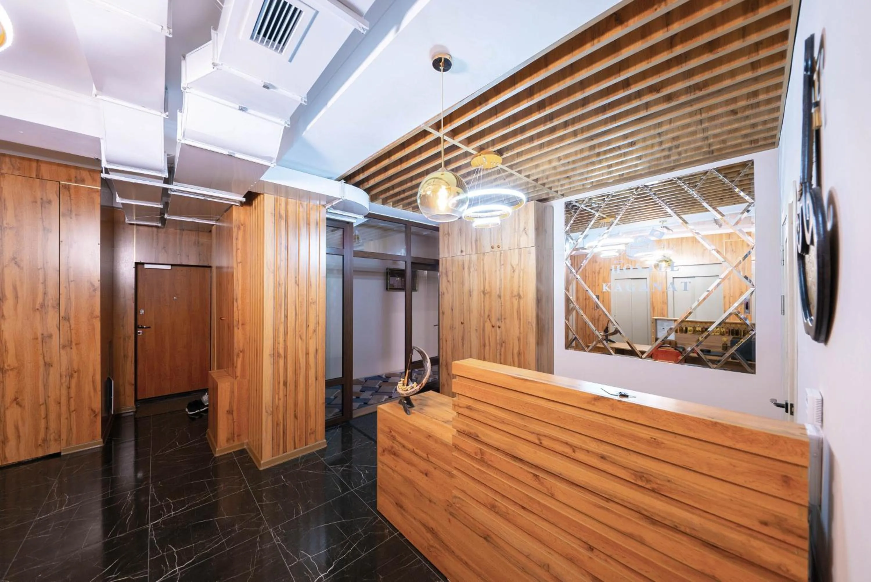 Lobby or reception in Kaganat Hostel