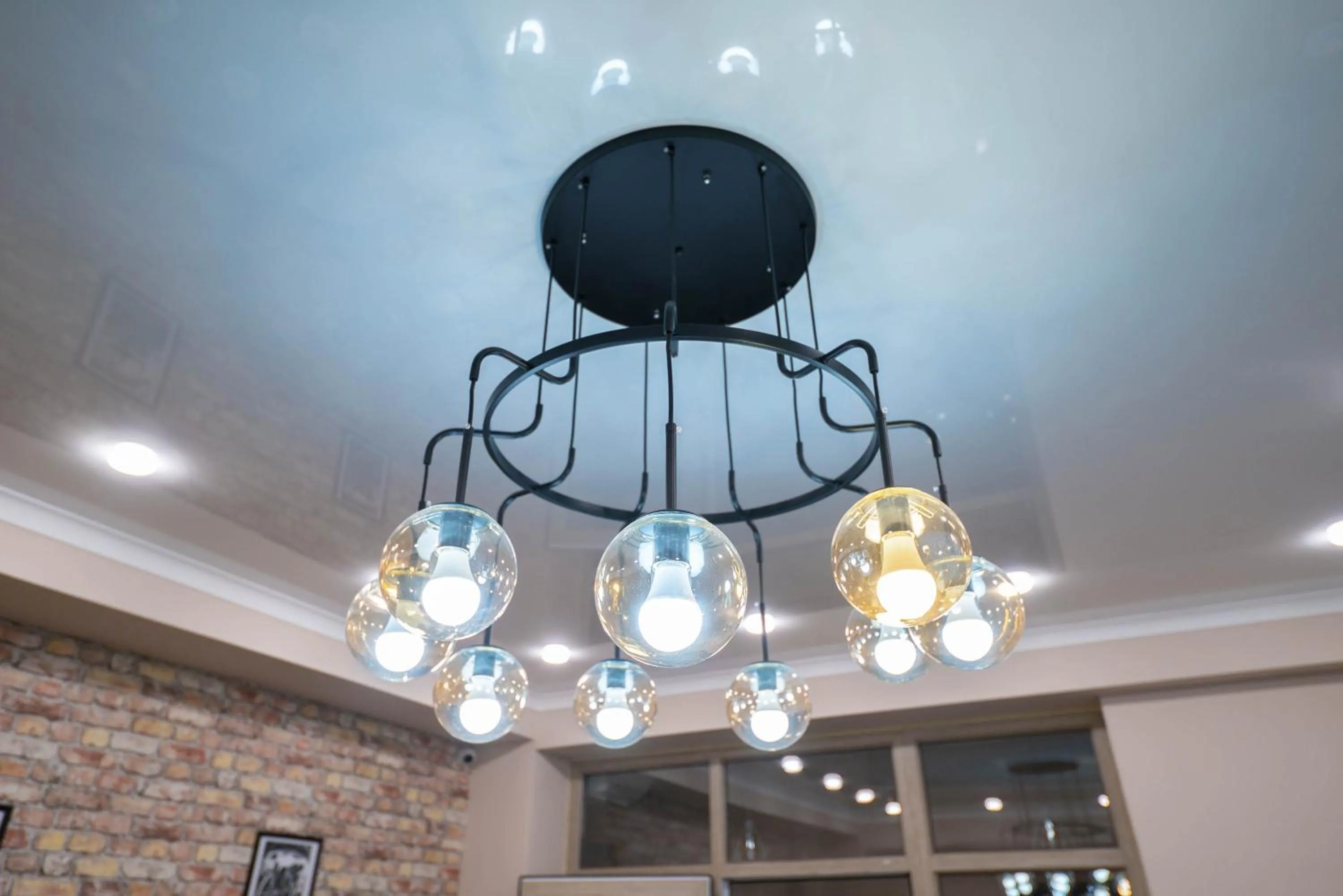 kitchen in Kaganat Hostel