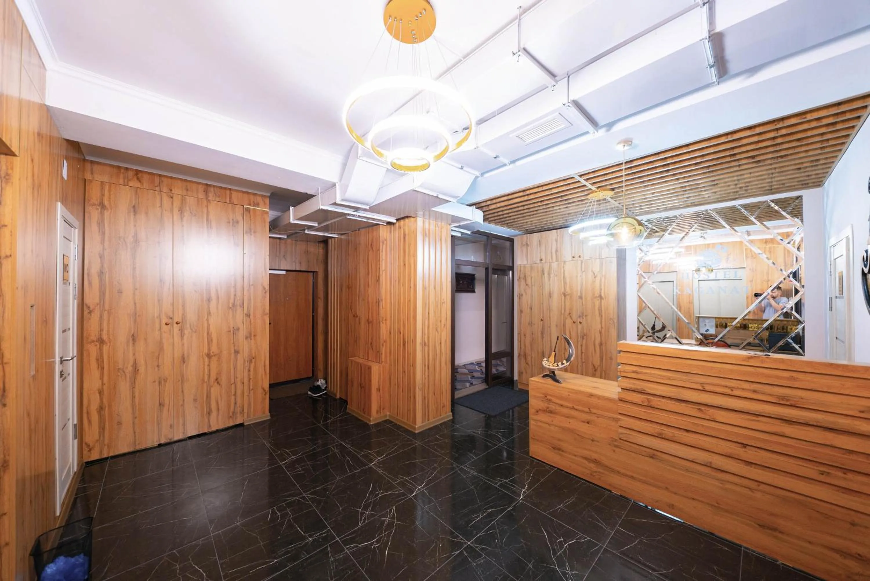 Lobby or reception in Kaganat Hostel