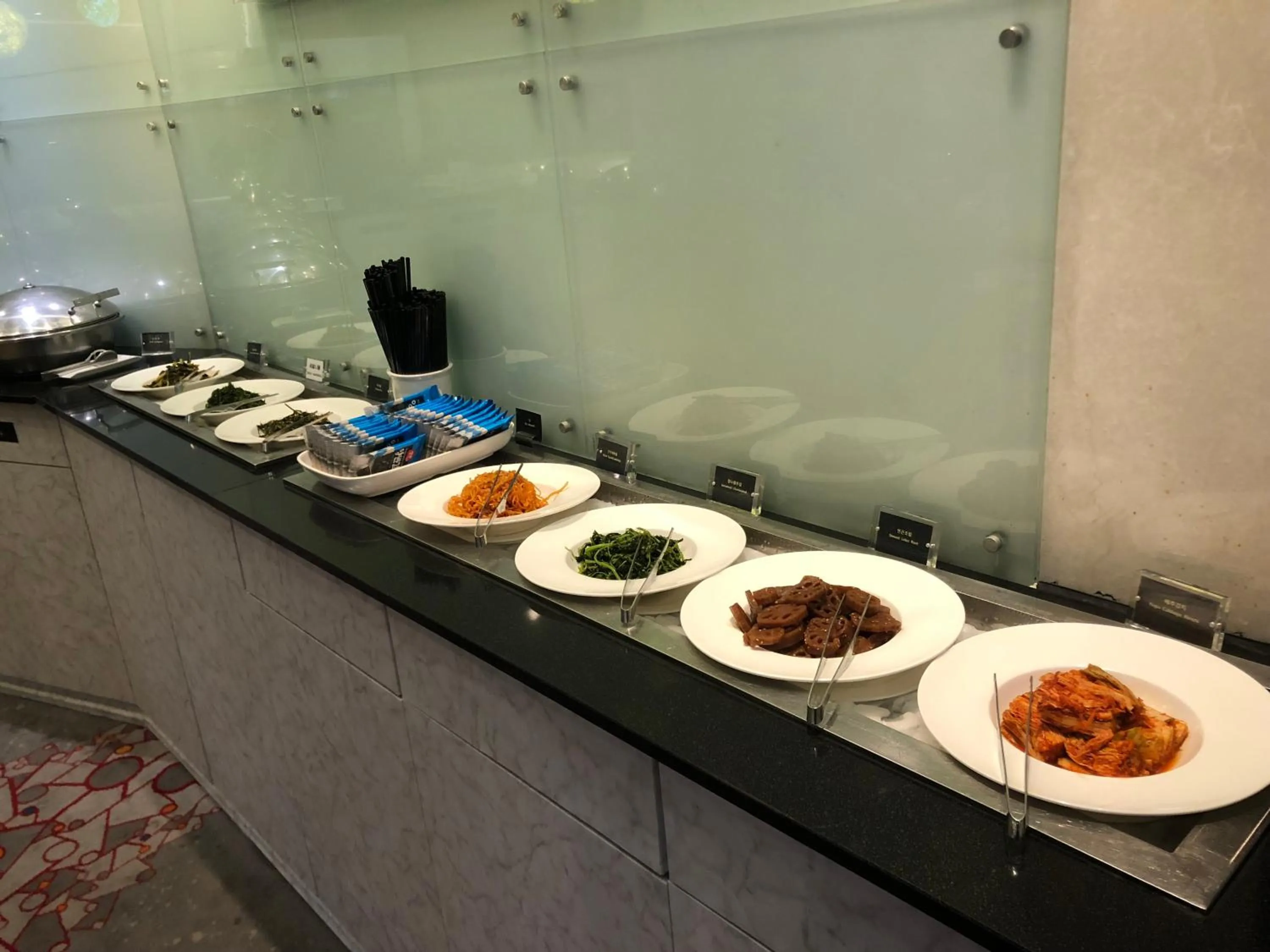 Buffet breakfast in The-K Hotel Seoul