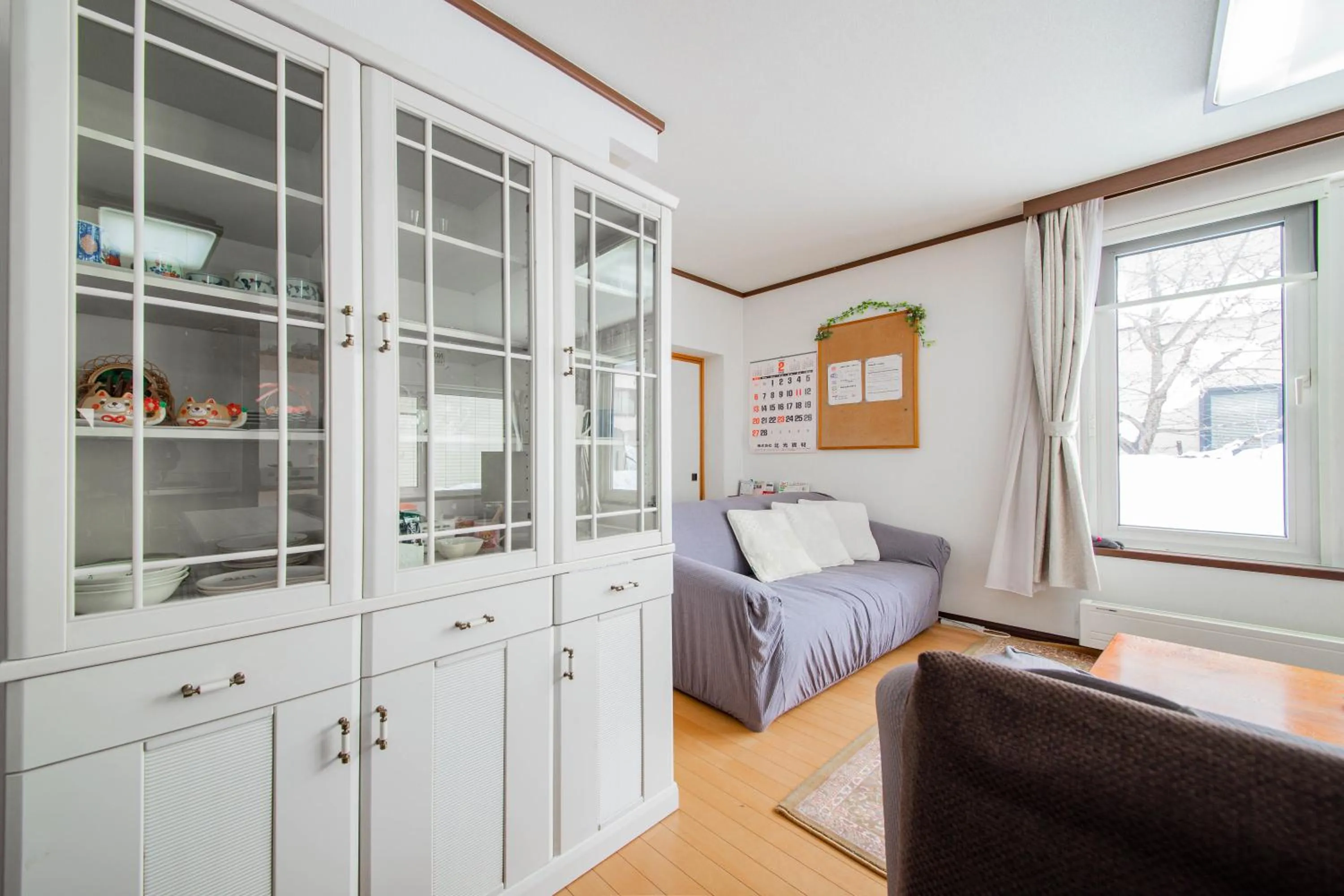 Living room, Bed in DOWNTOWN　TOKO11