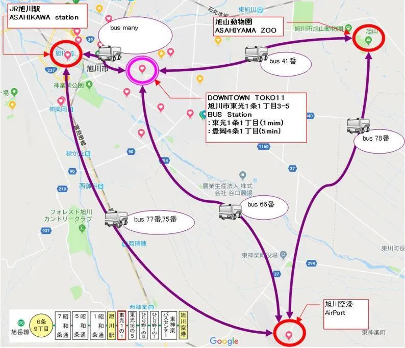 Text overlay in DOWNTOWN　TOKO11