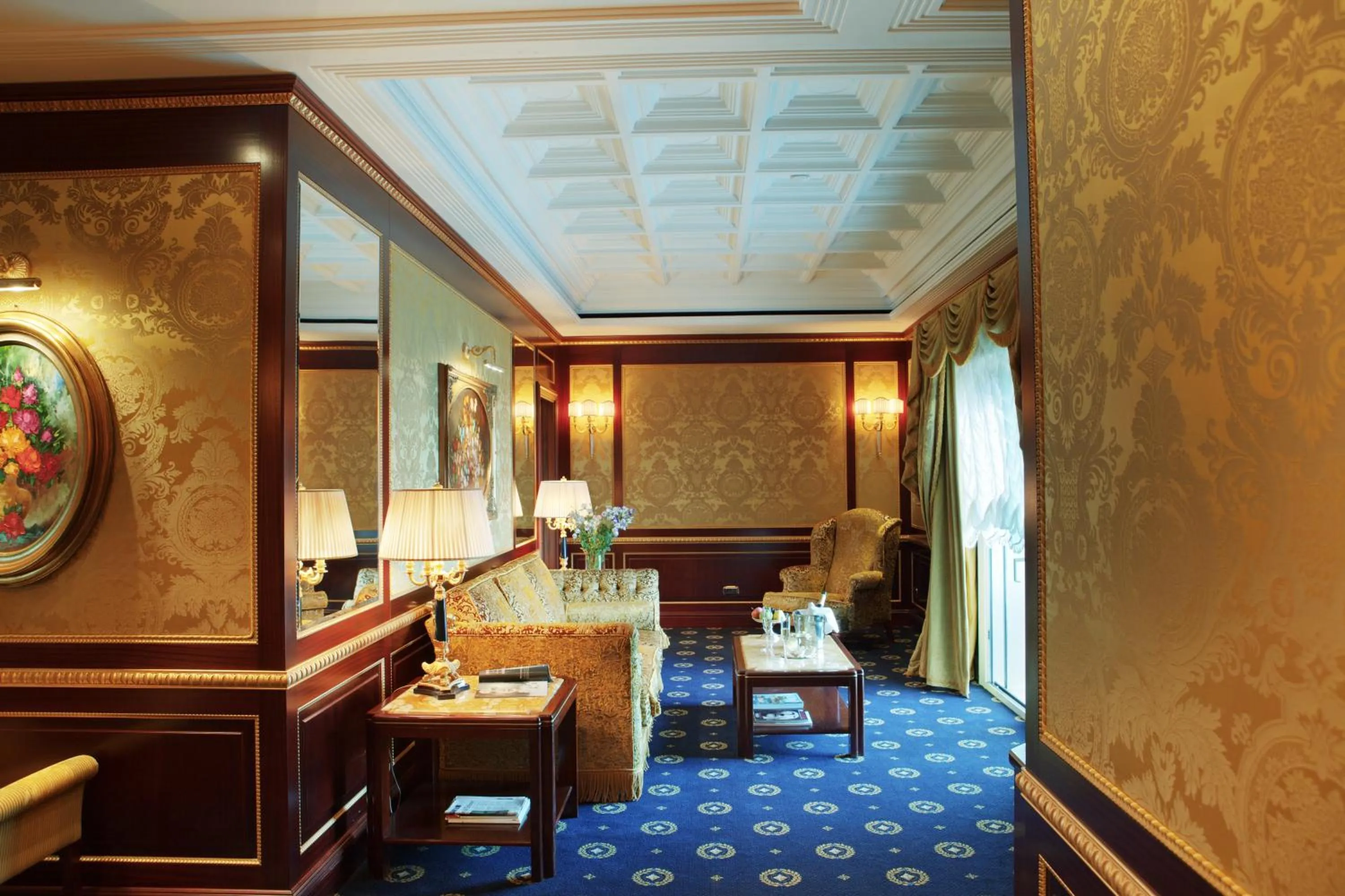 Living room in Hotel Splendid