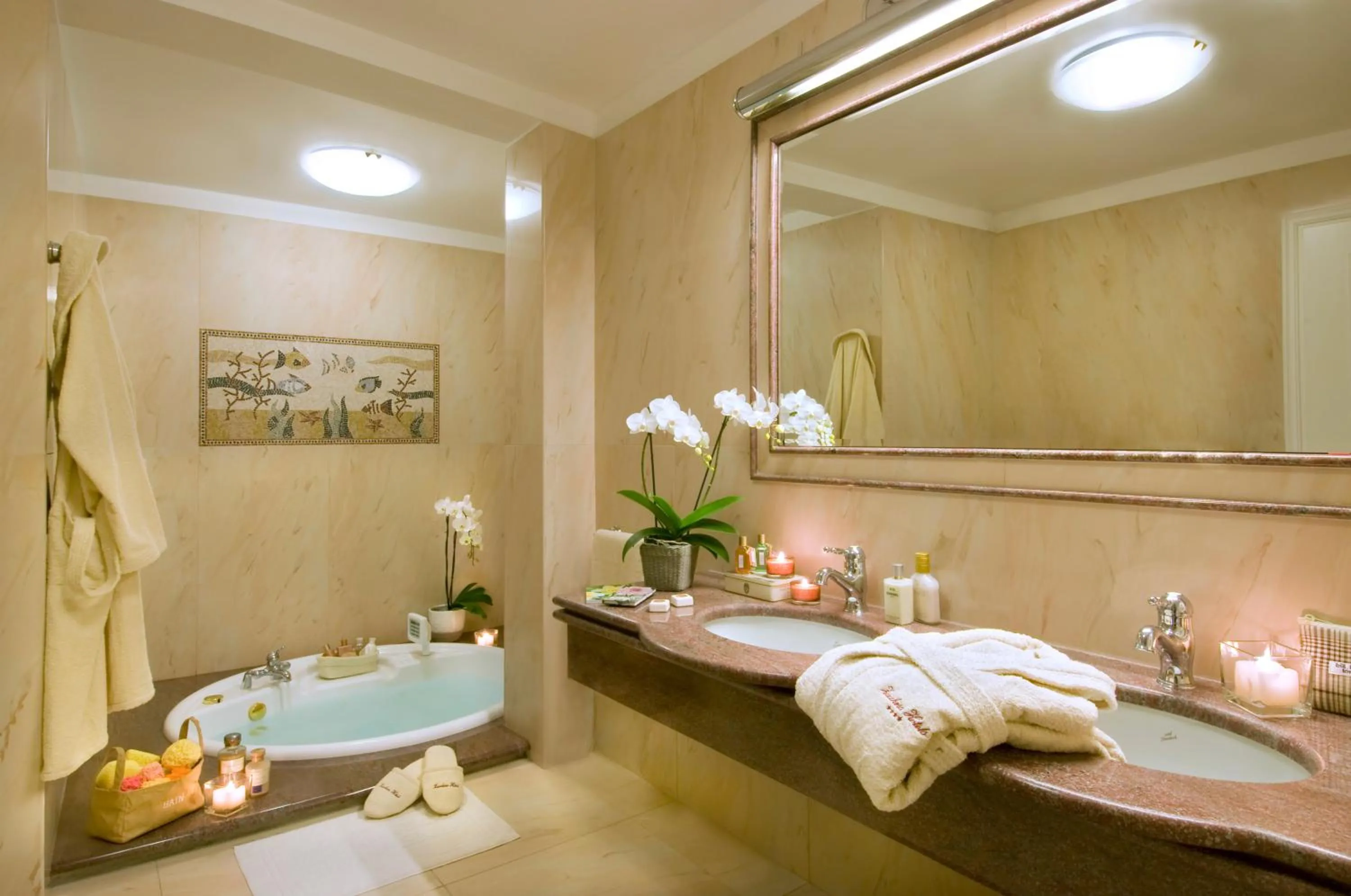 Bathroom in Hotel Splendid