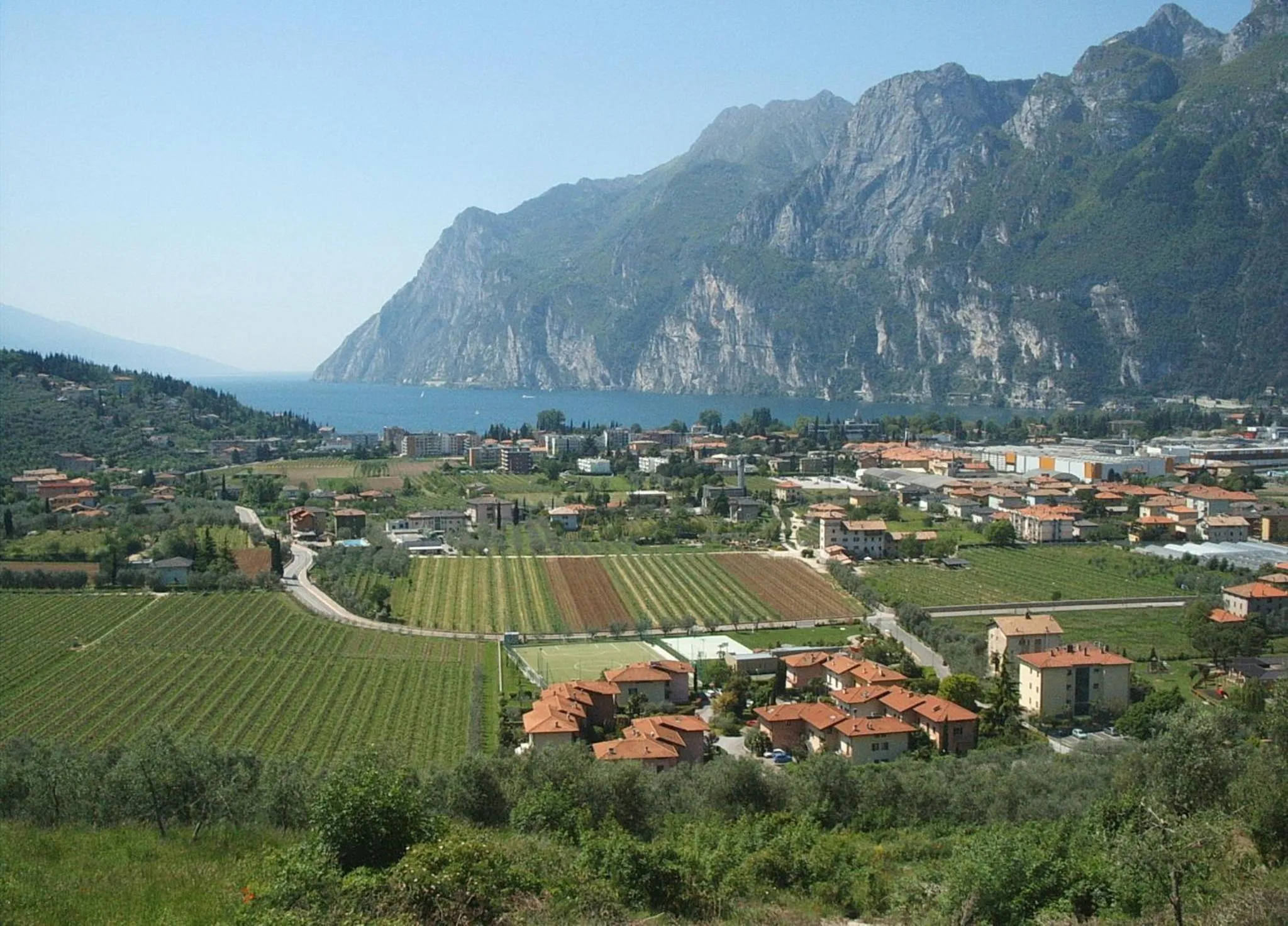 Lake view in Residence La Colombera