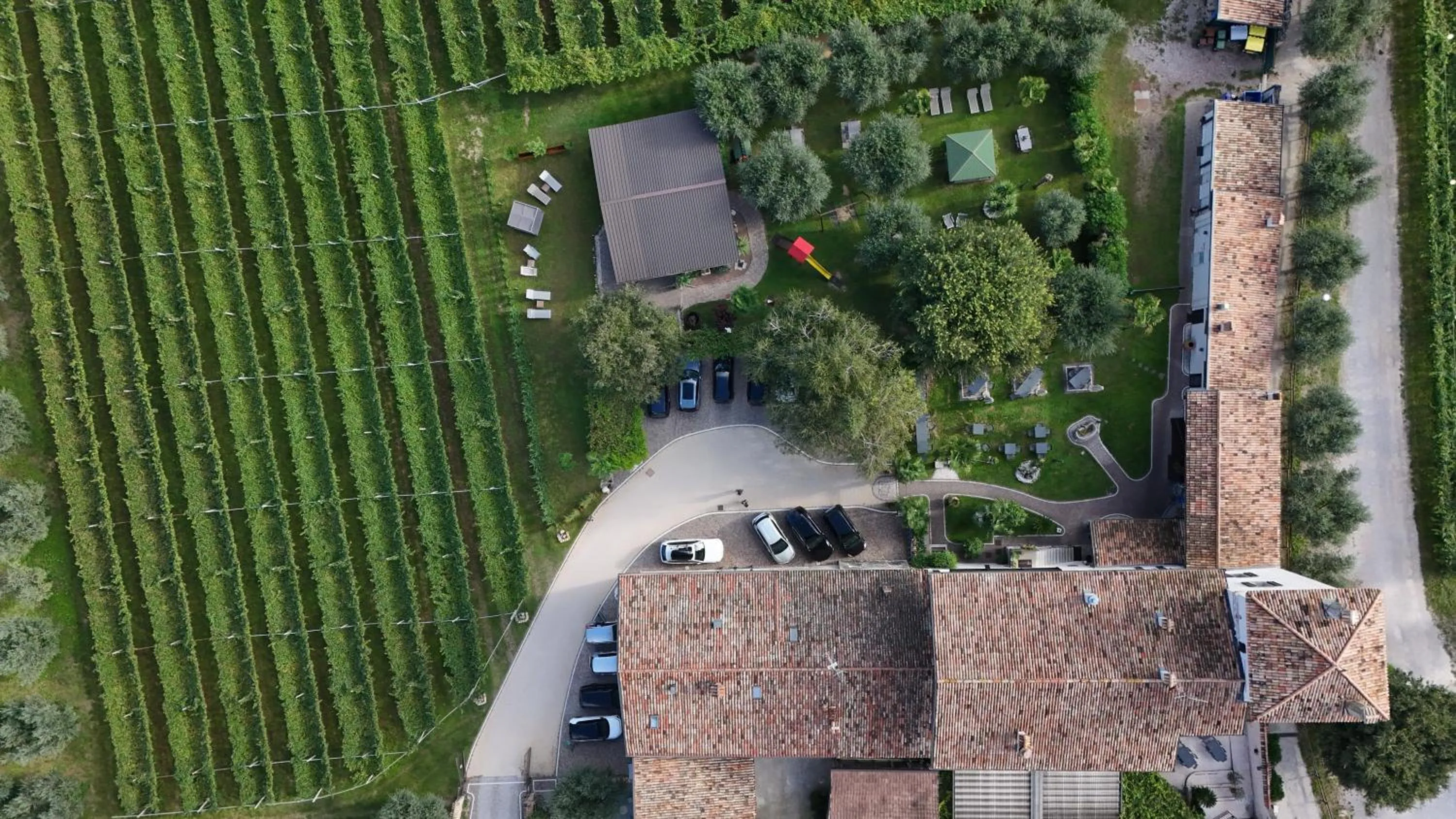 Bird's eye view in Residence La Colombera