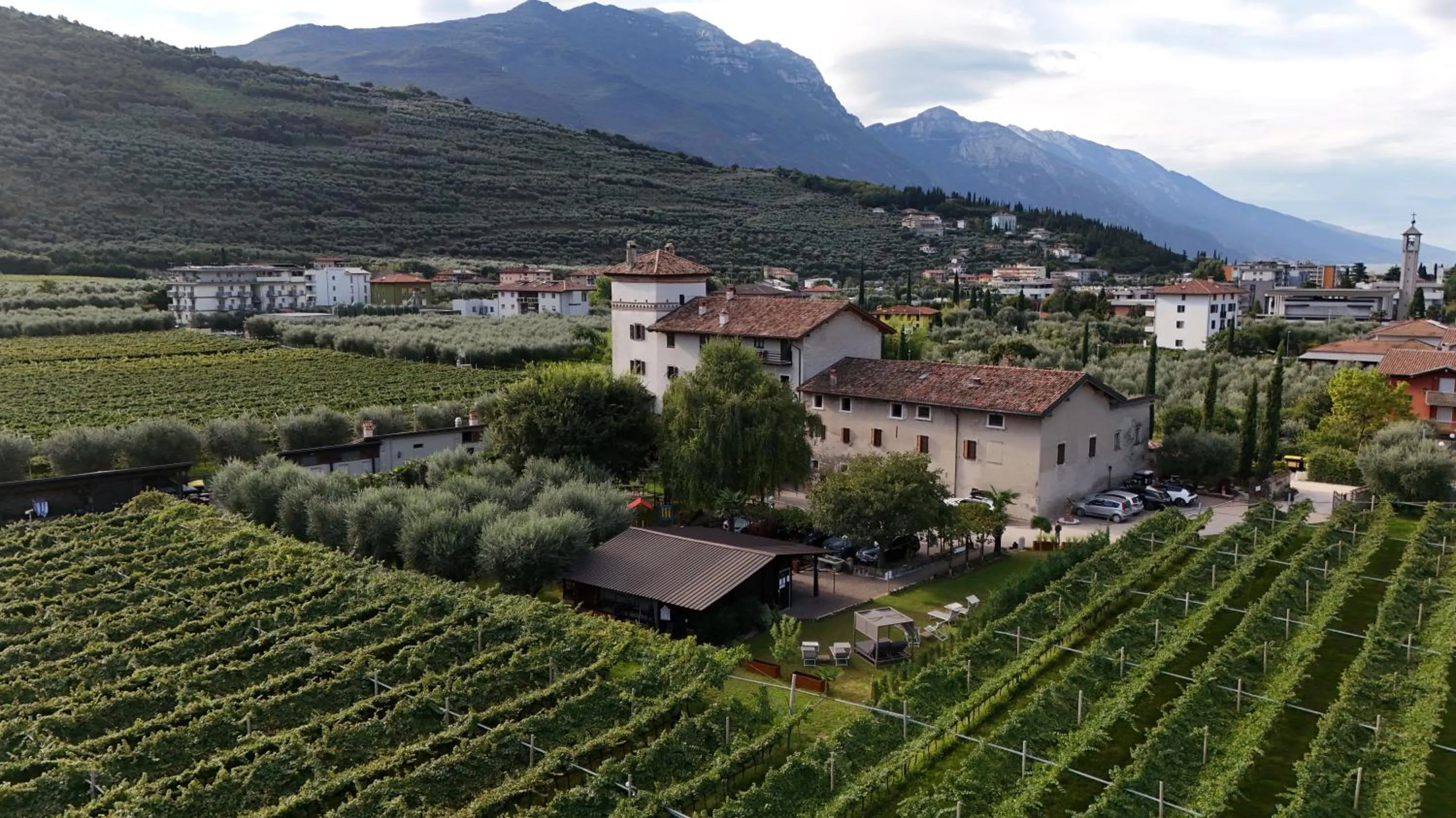 Bird's eye view in Residence La Colombera