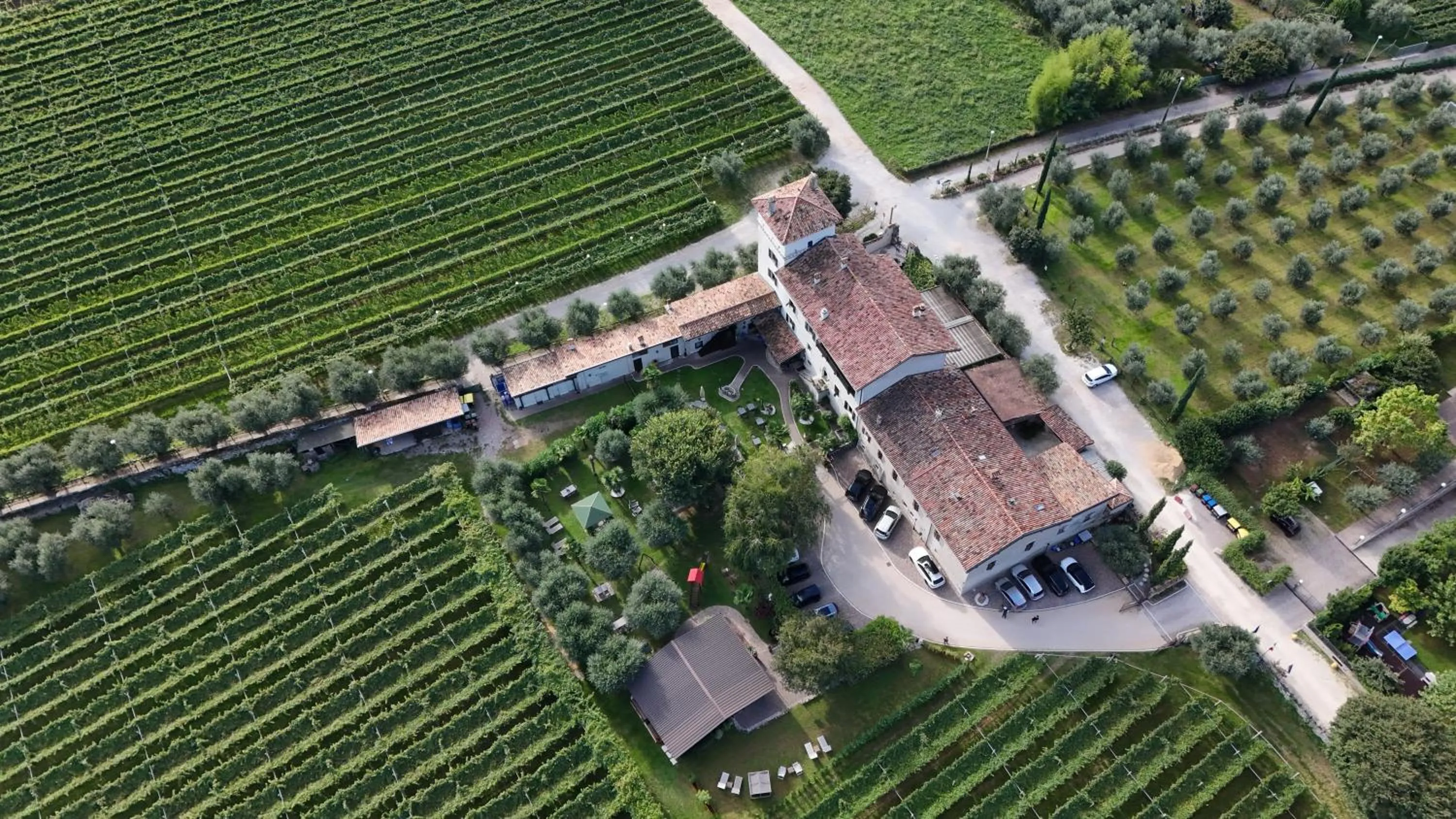 Bird's eye view in Residence La Colombera