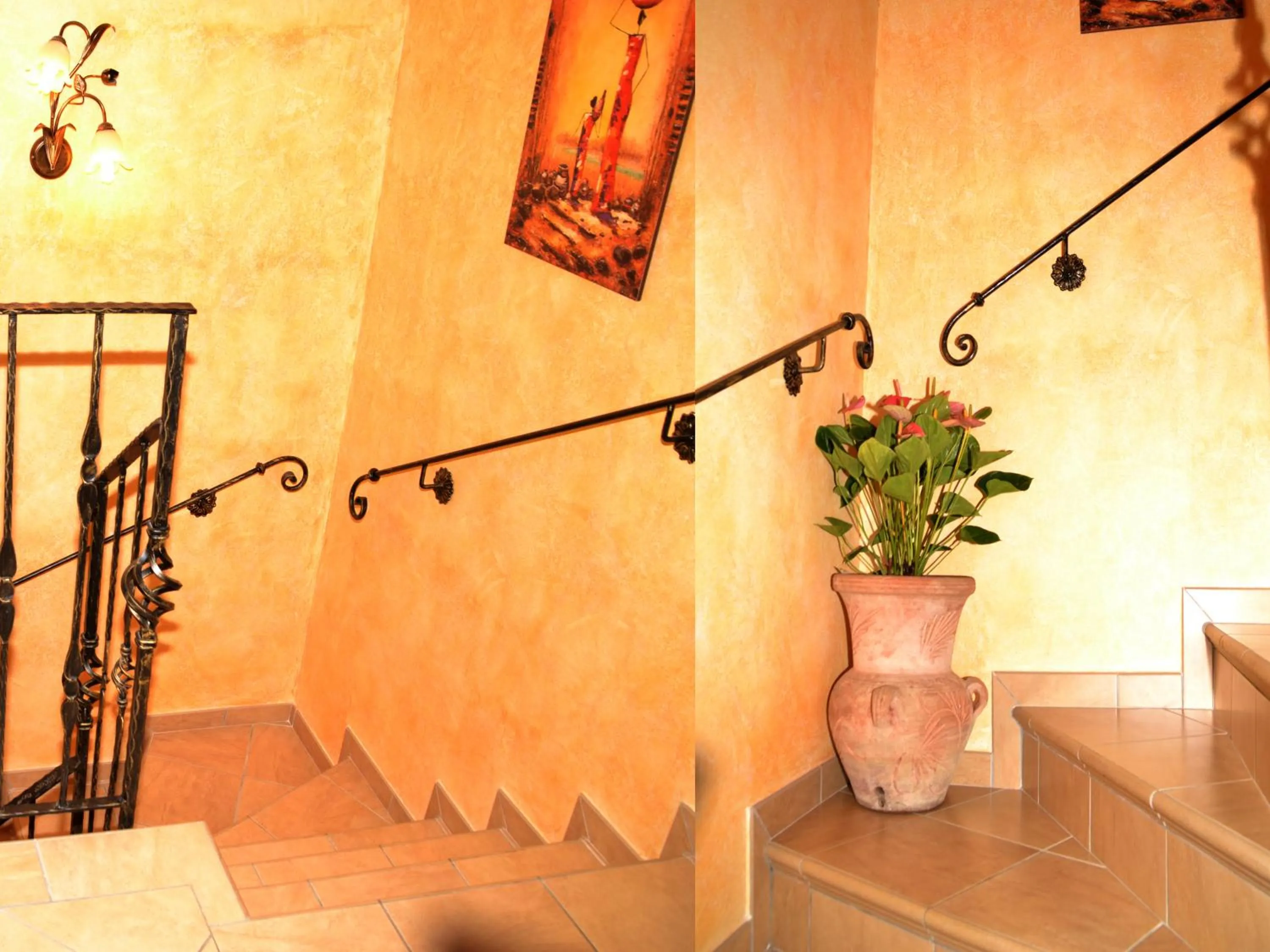 Decorative detail in La Baia del Lago