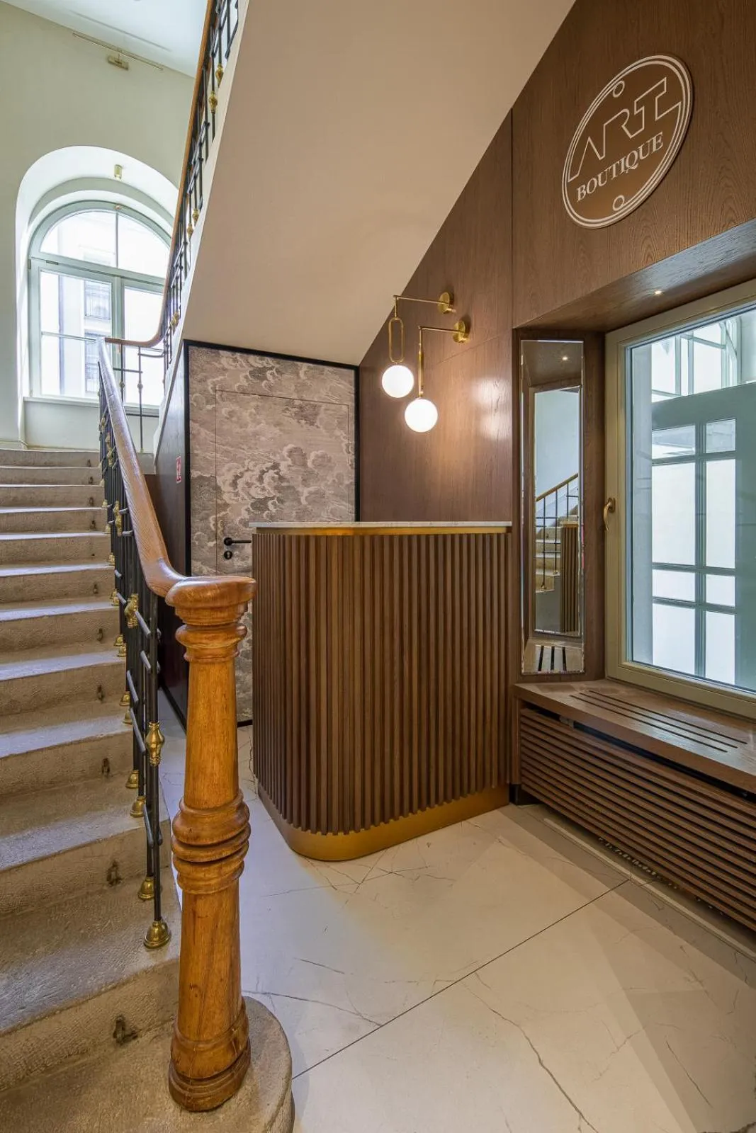 Lobby or reception in Art Boutique