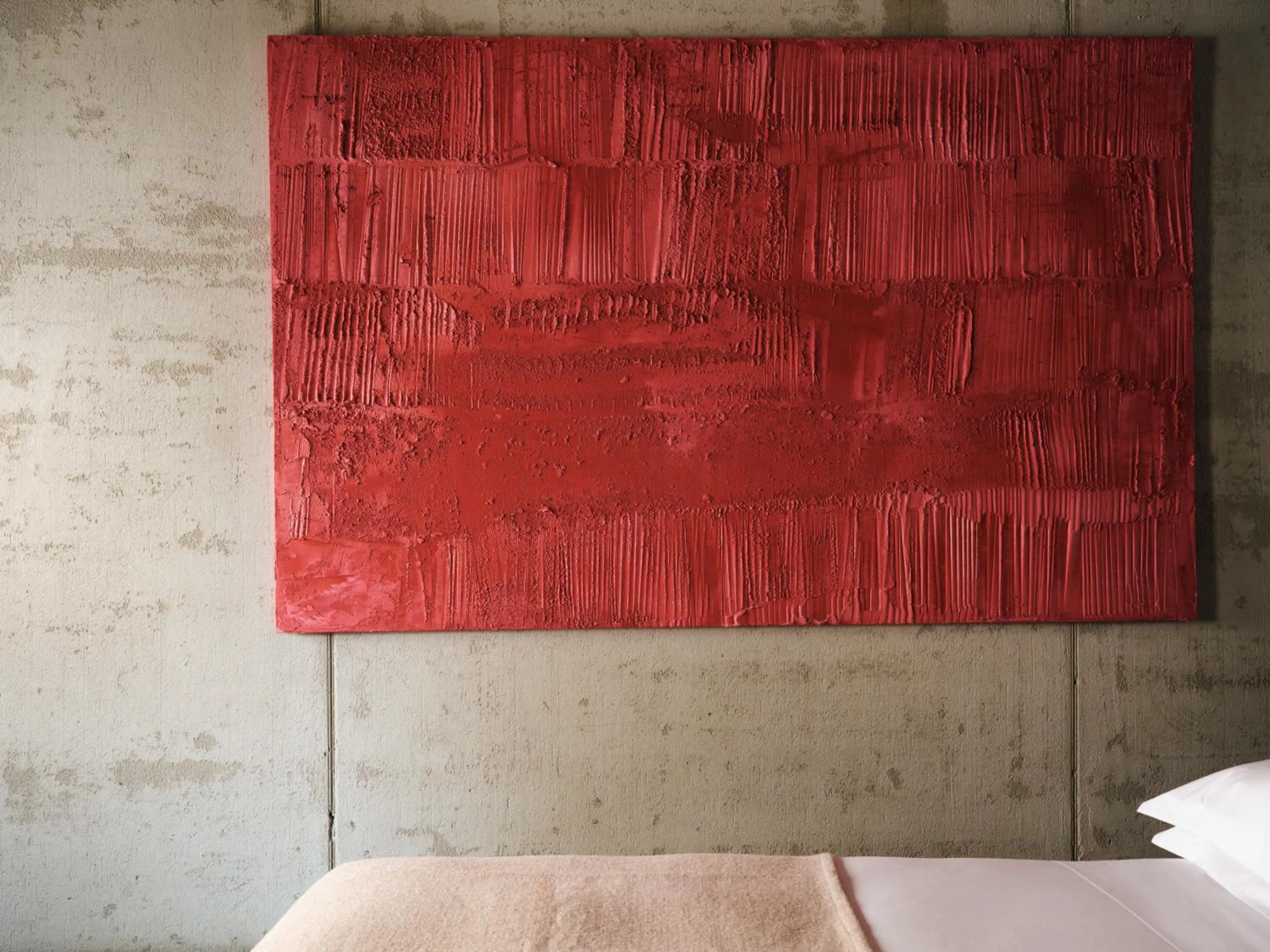 Bed in STRAF, Milan, a Member of Design Hotels