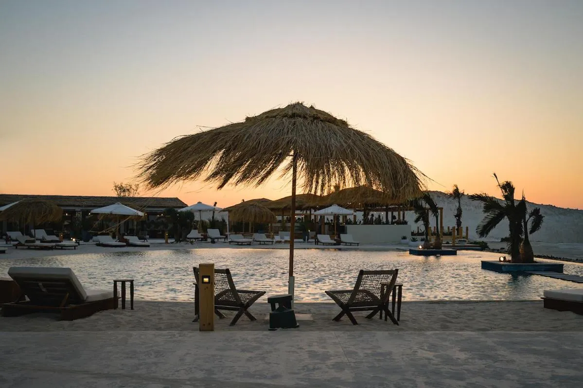 Lounge or bar in Marmarica Boutique Cabanas - Ras El Hekma - North Coast Top Rated Luxury Stay