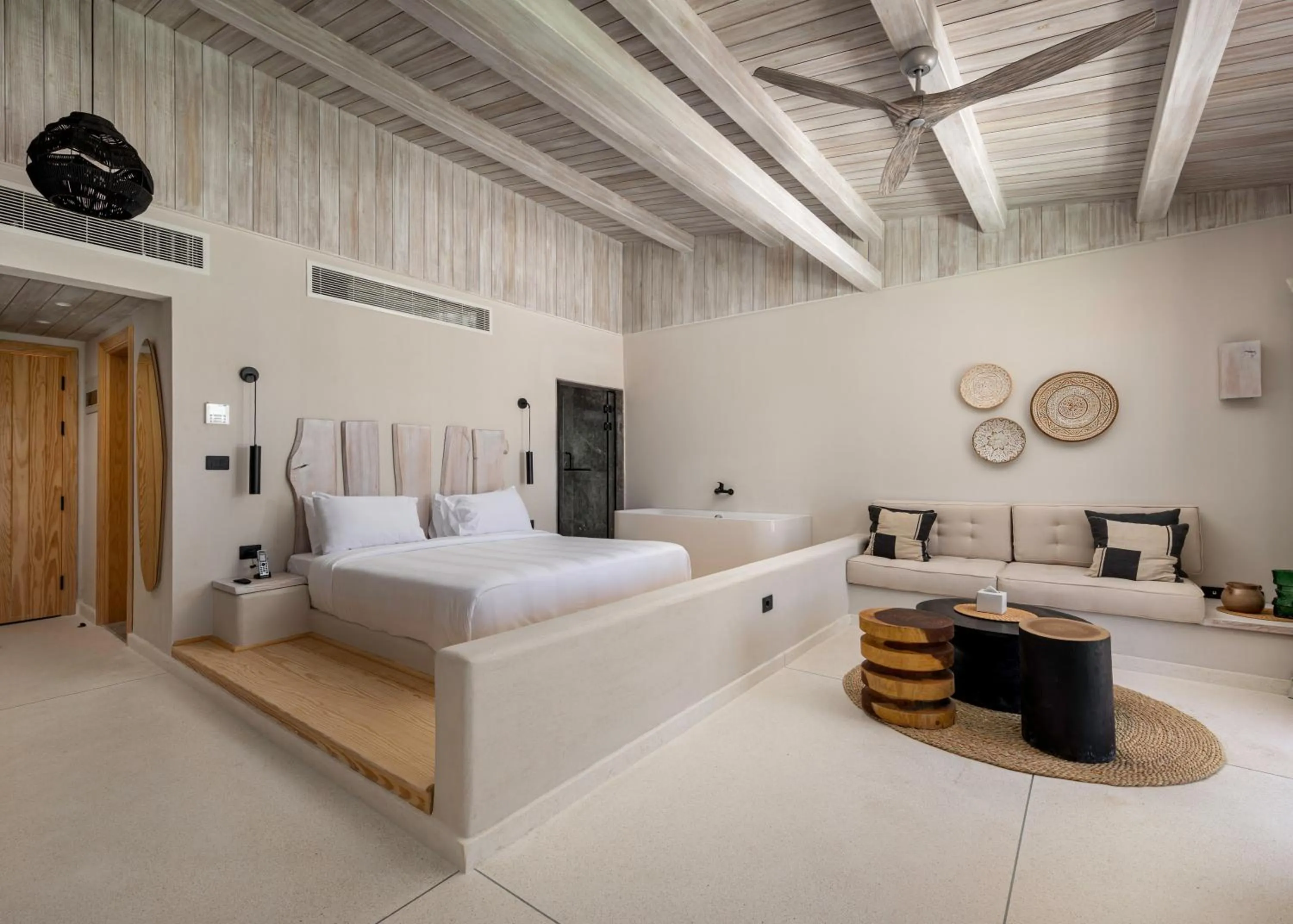 Bed in Marmarica Boutique Cabanas - Ras El Hekma - North Coast Top Rated Luxury Stay