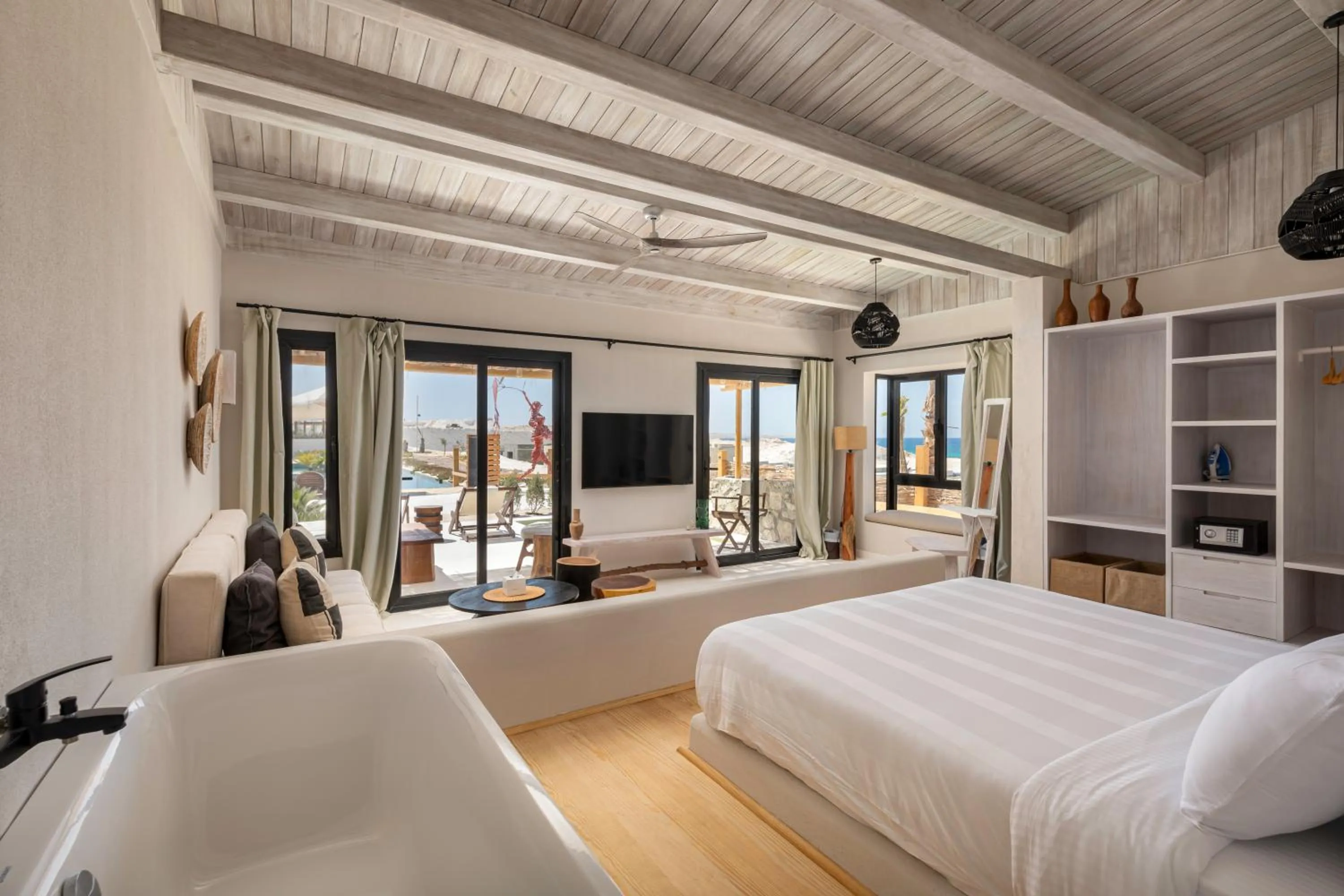 Bed in Marmarica Boutique Cabanas - Ras El Hekma - North Coast Top Rated Luxury Stay