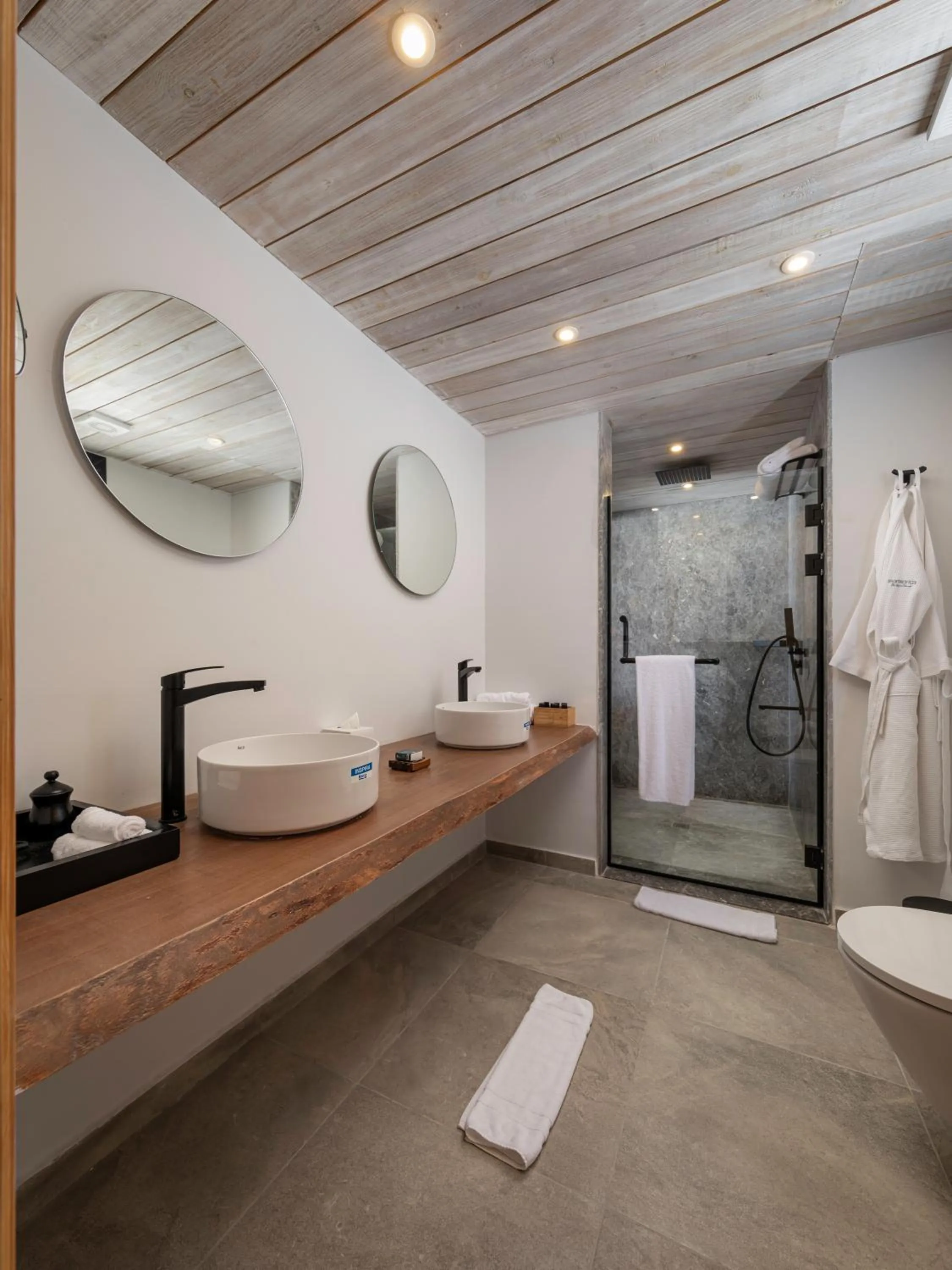 Shower in Marmarica Boutique Cabanas - Ras El Hekma - North Coast Top Rated Luxury Stay