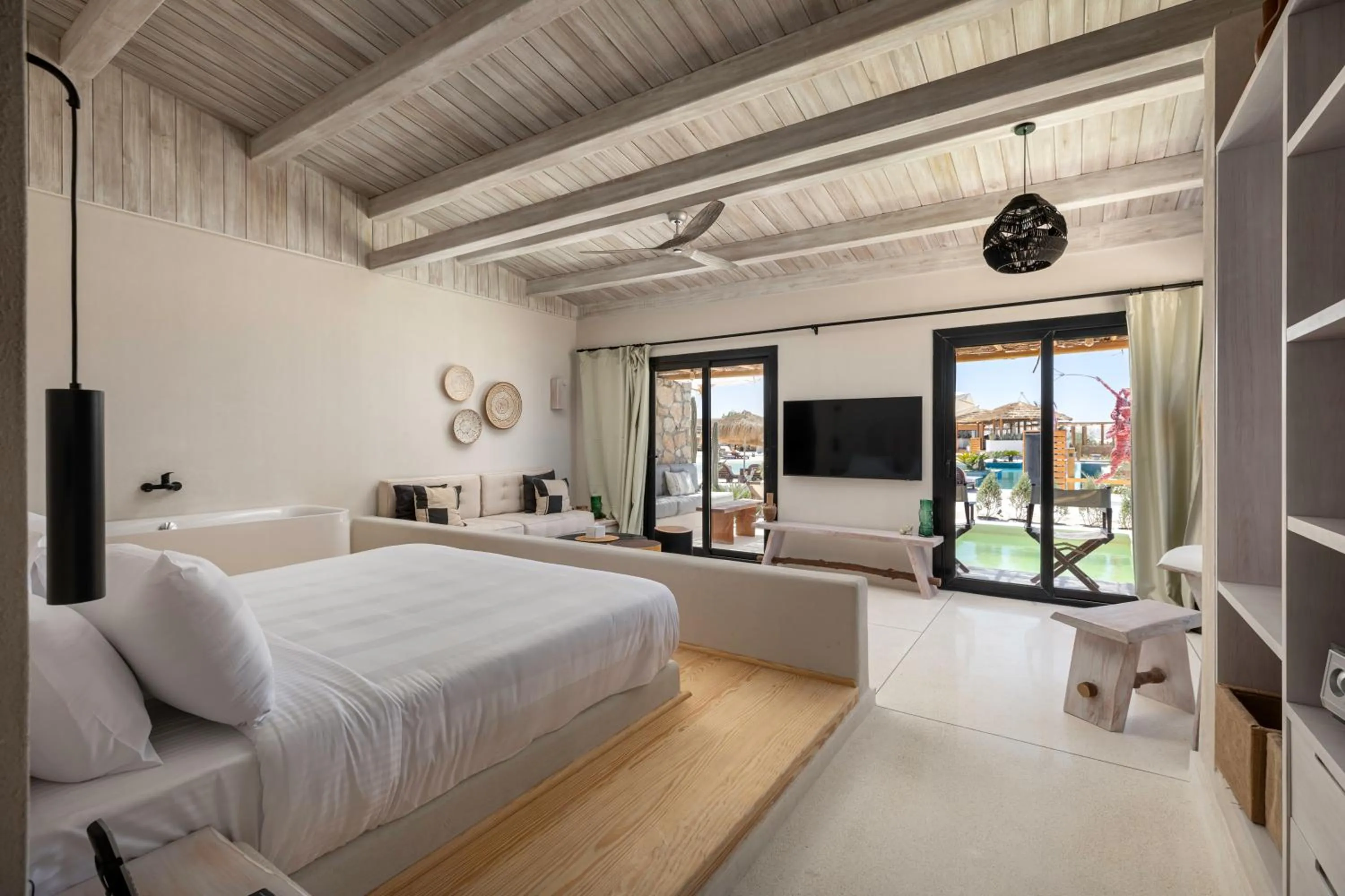 Bed in Marmarica Boutique Cabanas - Ras El Hekma - North Coast Top Rated Luxury Stay