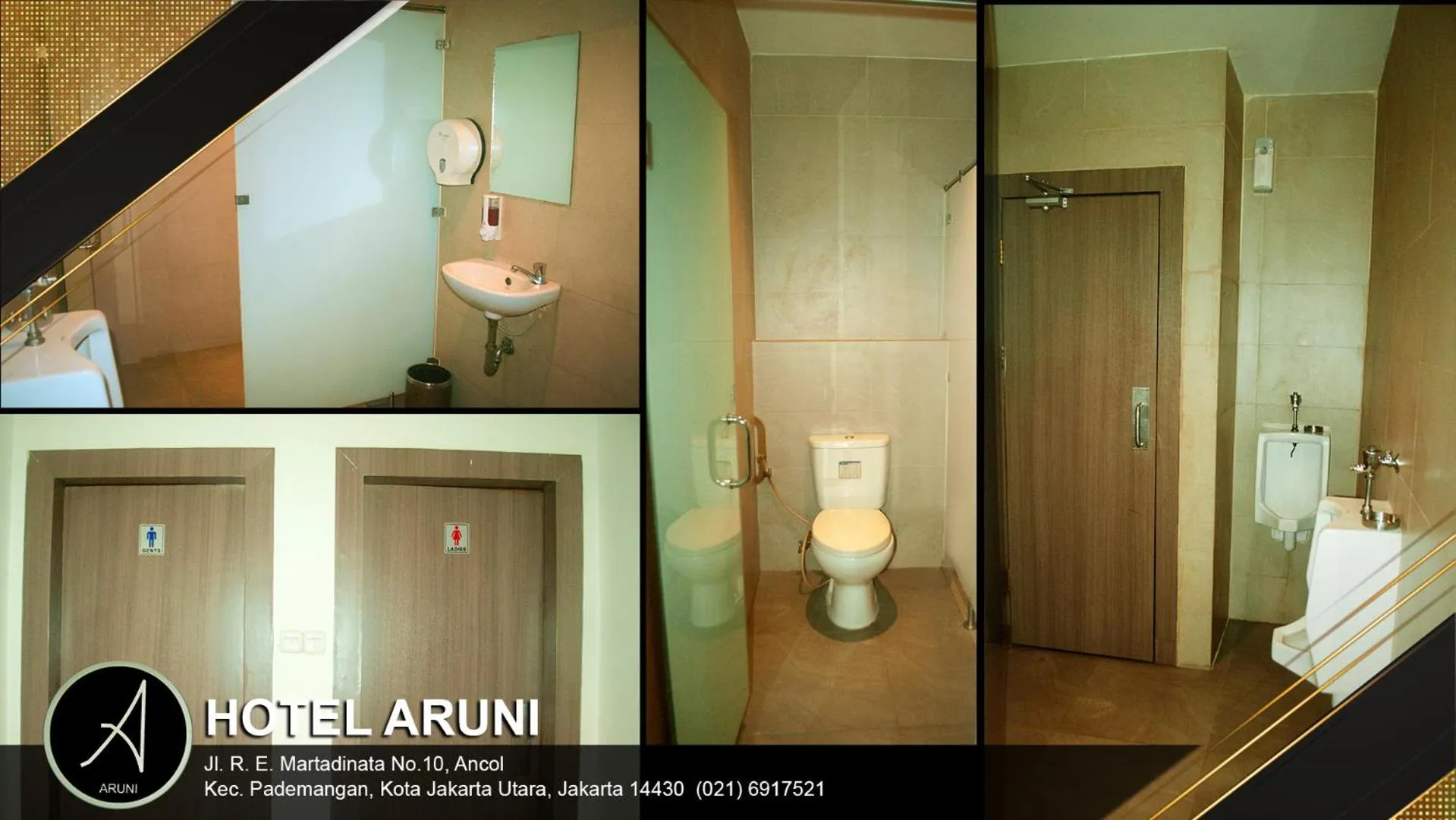 Toilet in Hotel Aruni Ancol