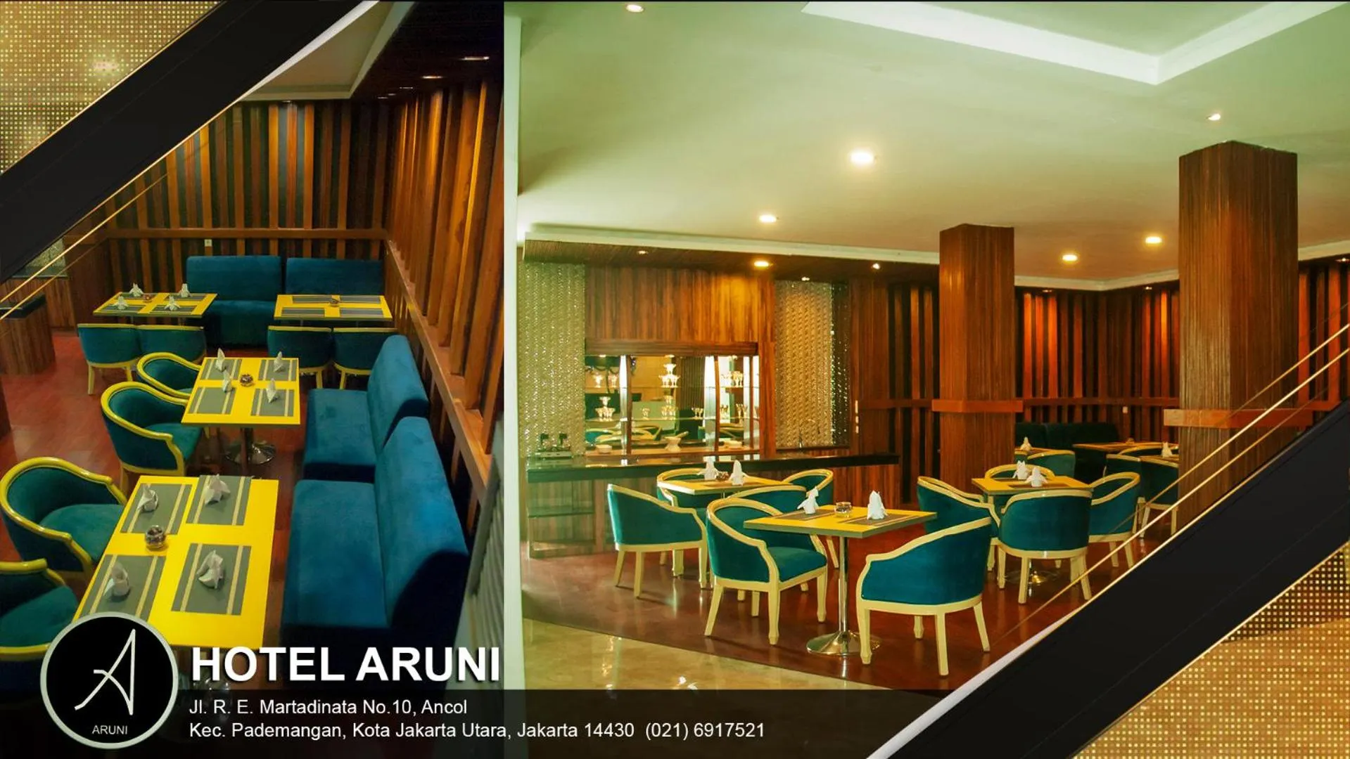 Restaurant/places to eat in Hotel Aruni Ancol