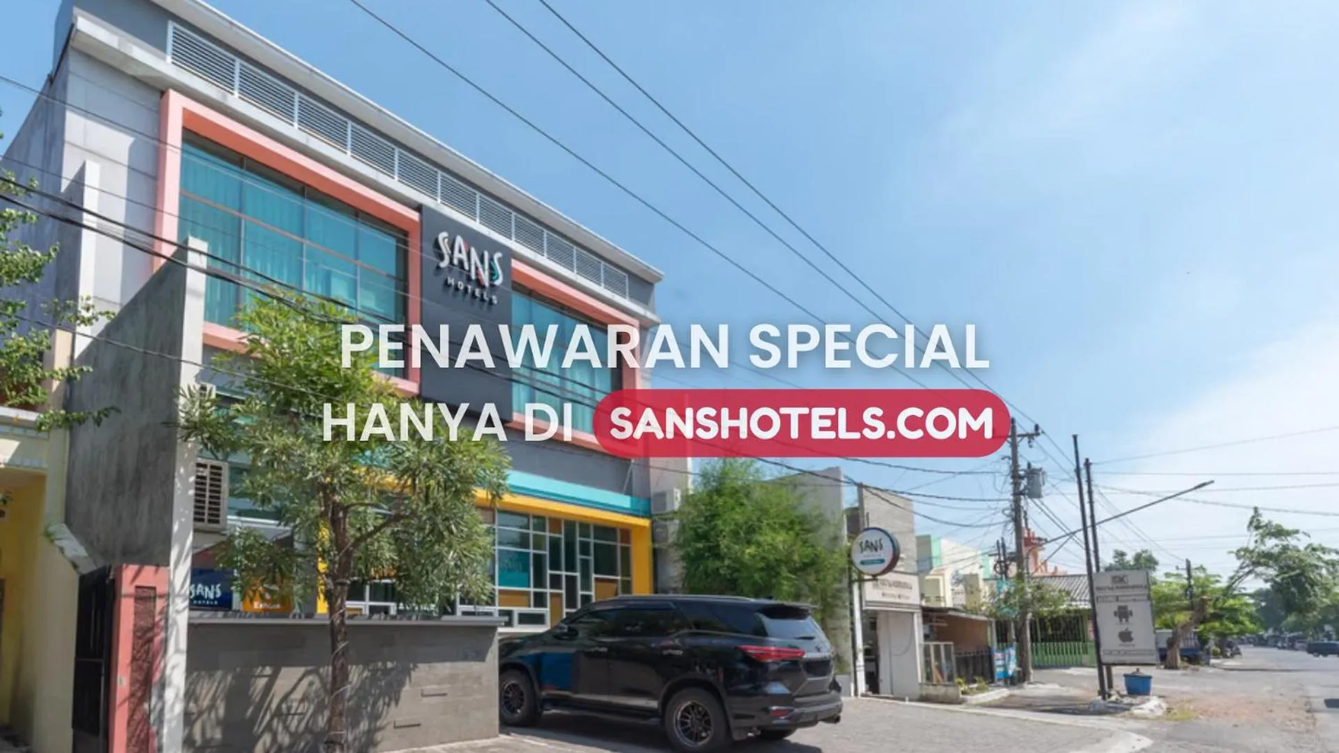 Property building in Sans Hotel Good Wish Semarang
