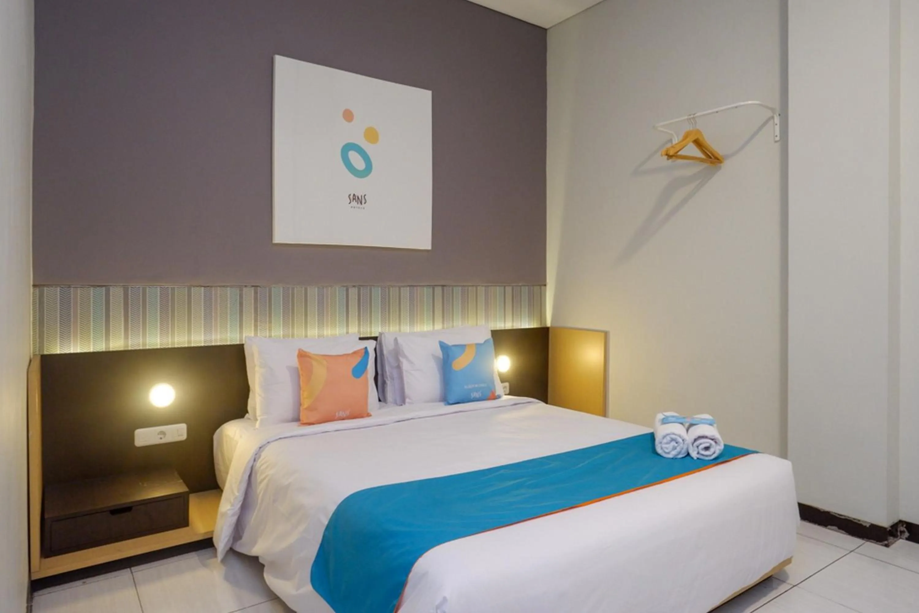 Bedroom, Bed in Sans Hotel Good Wish Semarang