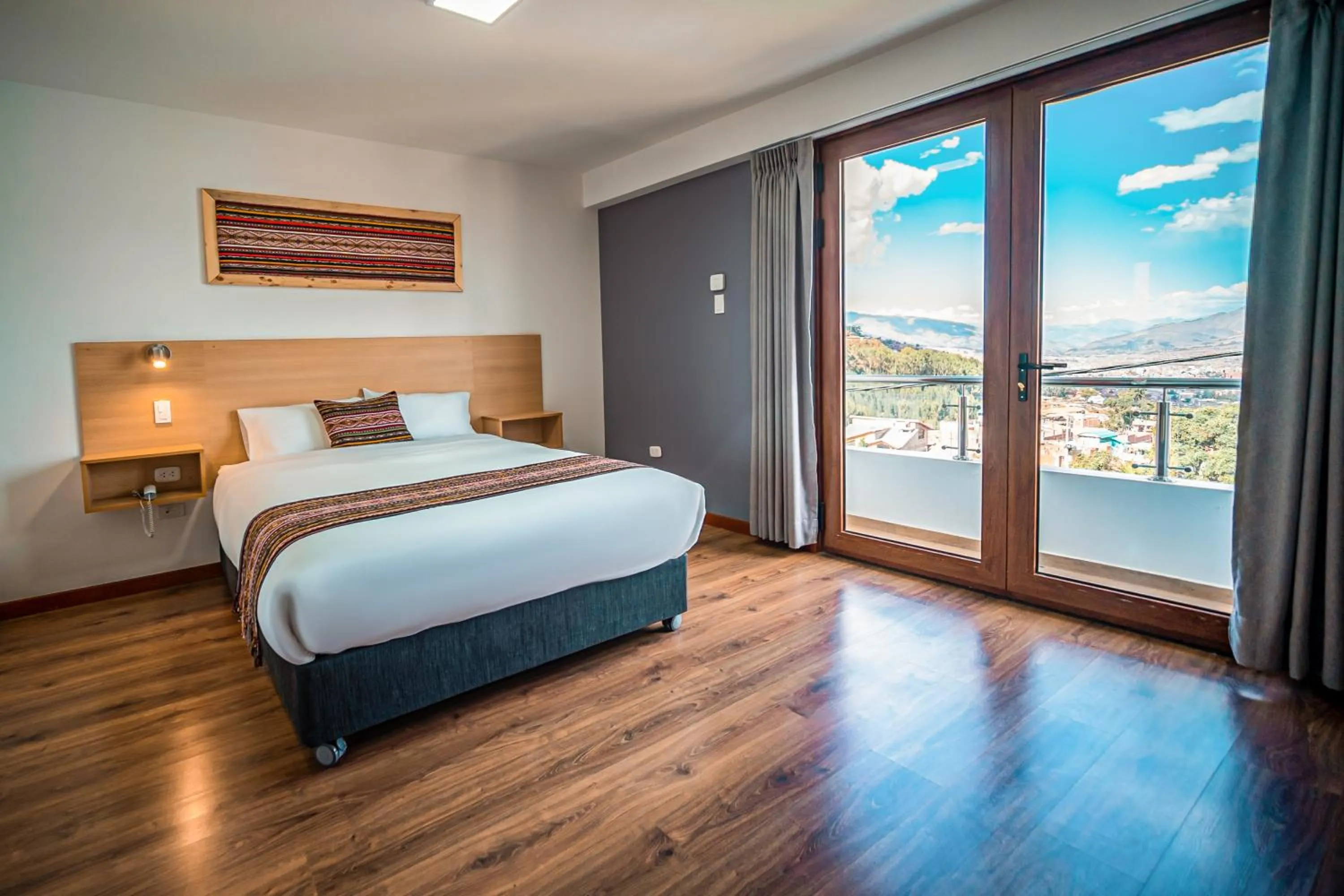 Photo of the whole room, Bed in Ayni Cusco Hotel