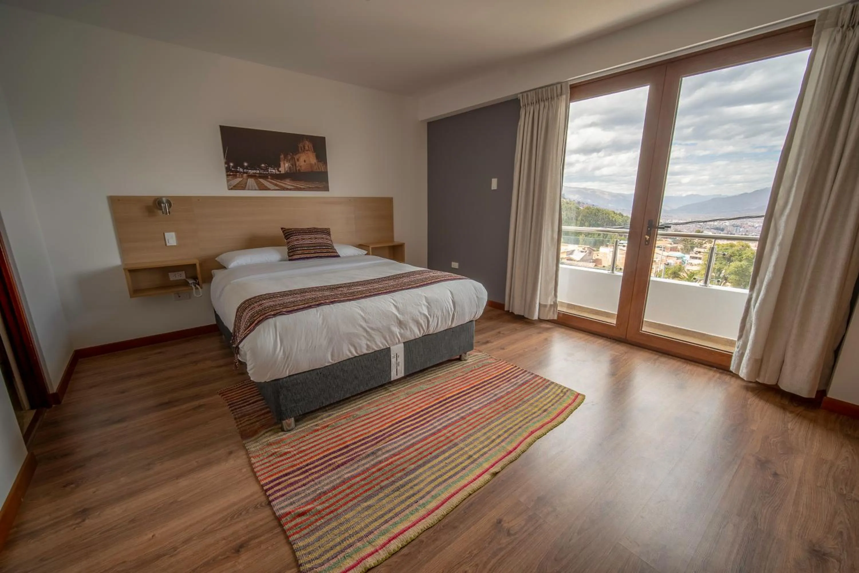 Photo of the whole room, Bed in Ayni Cusco Hotel