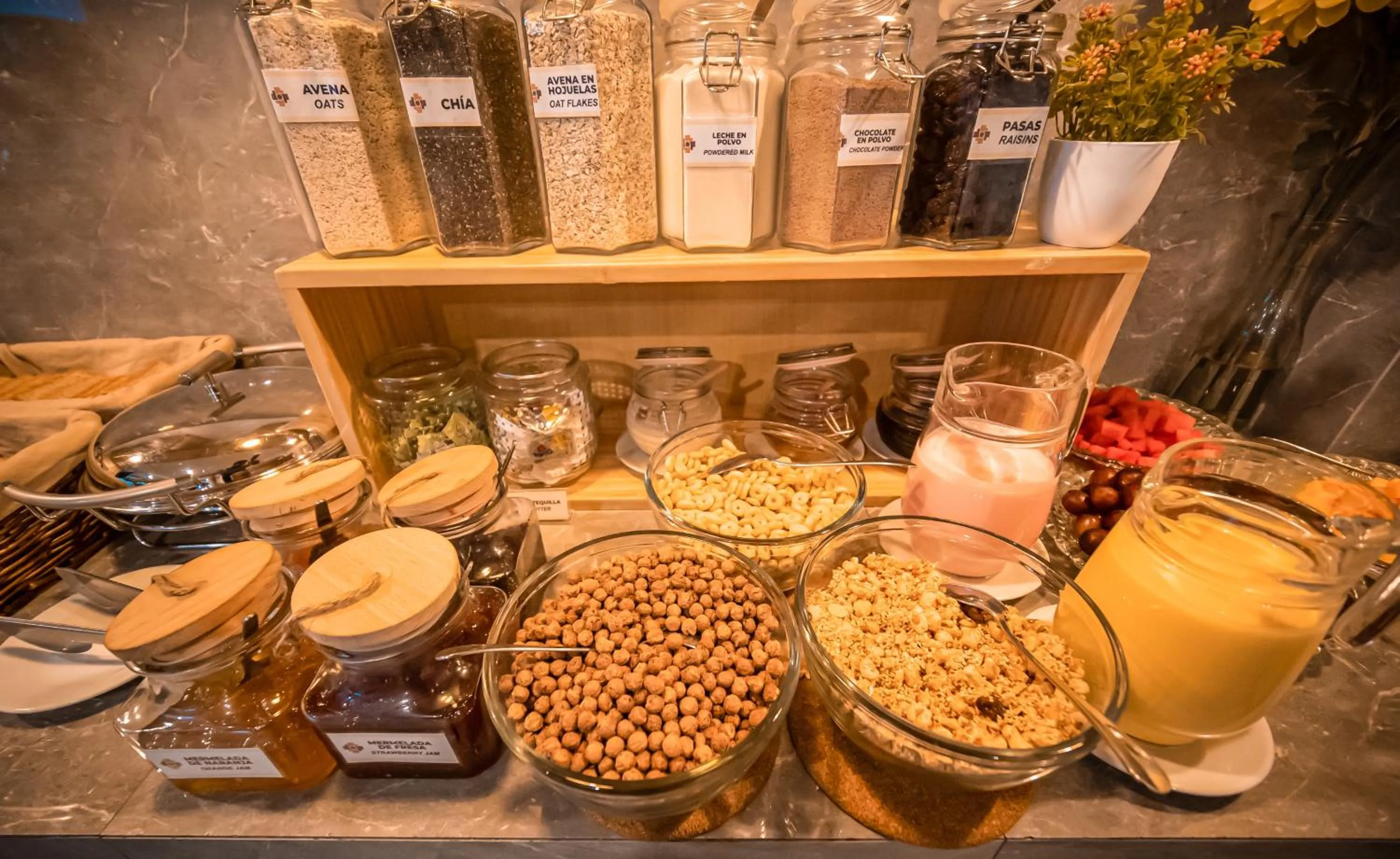 Food in Ayni Cusco Hotel