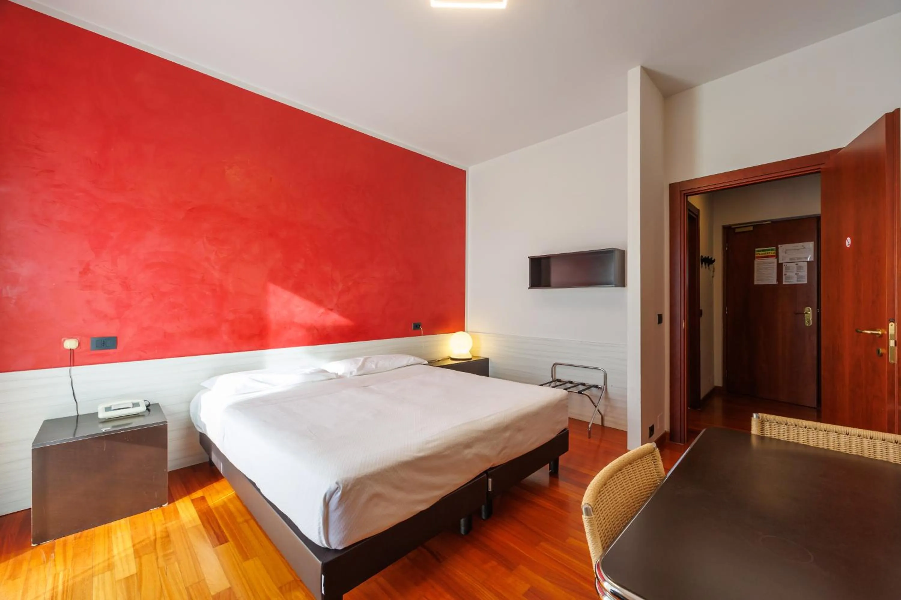 Bedroom, Bed in Residence Hotel Torino Uno