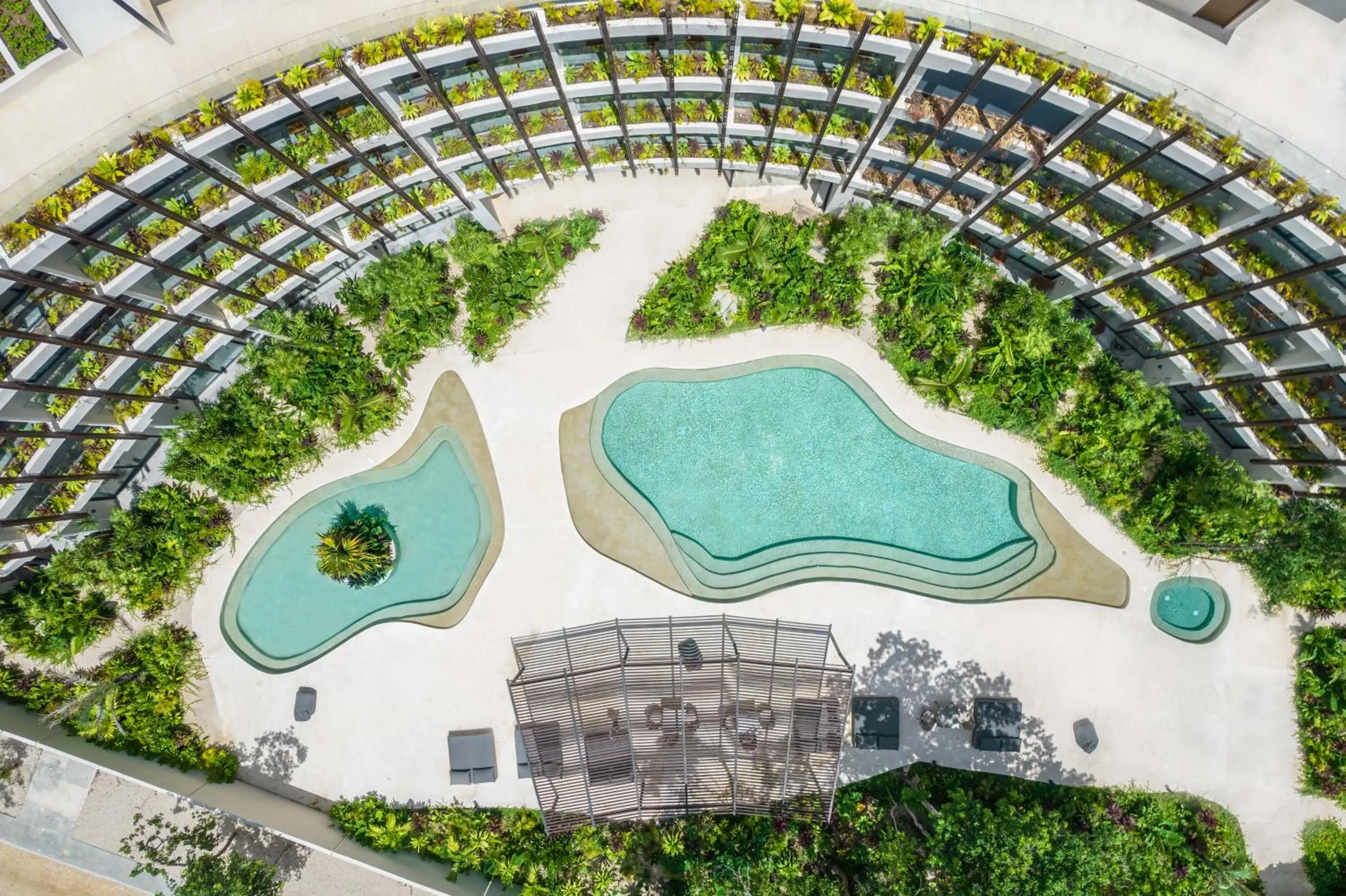 Bird's eye view in Mistiq Gardens