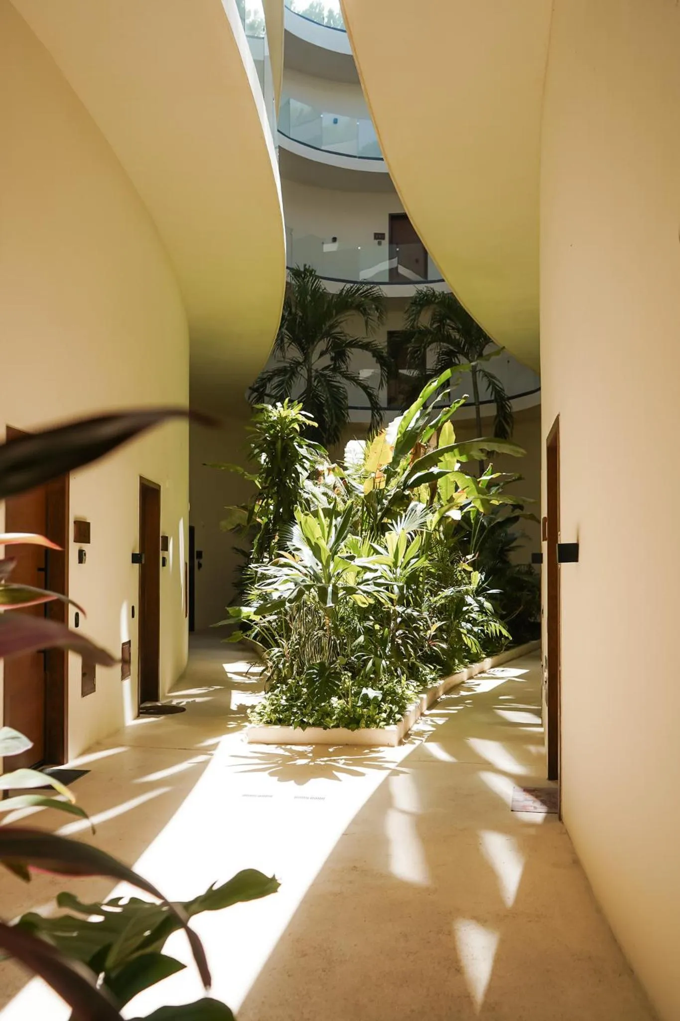 Garden view in Mistiq Gardens