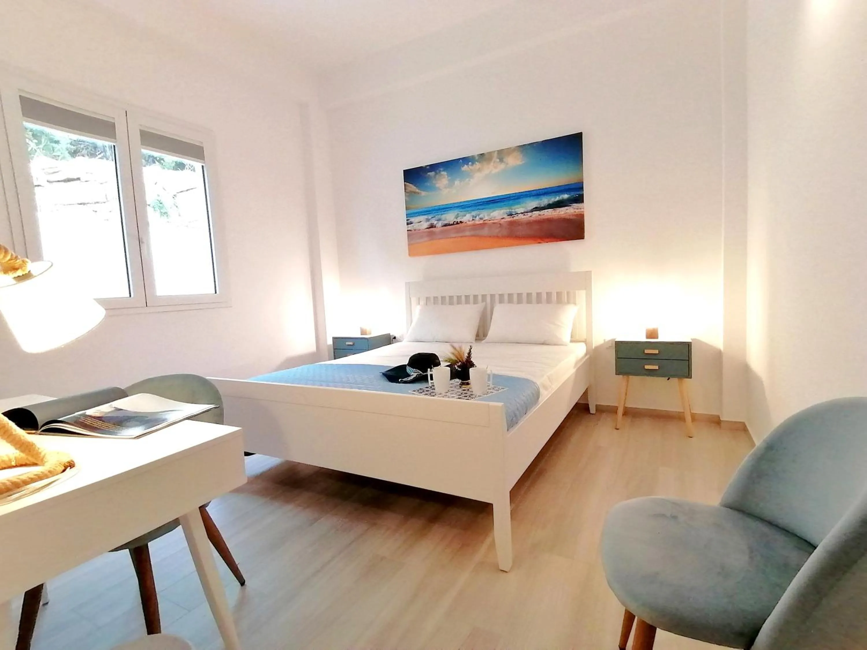 Bed in CI VULIA b&b - Sicilia sea, pool, bbq, tv, wi-fi