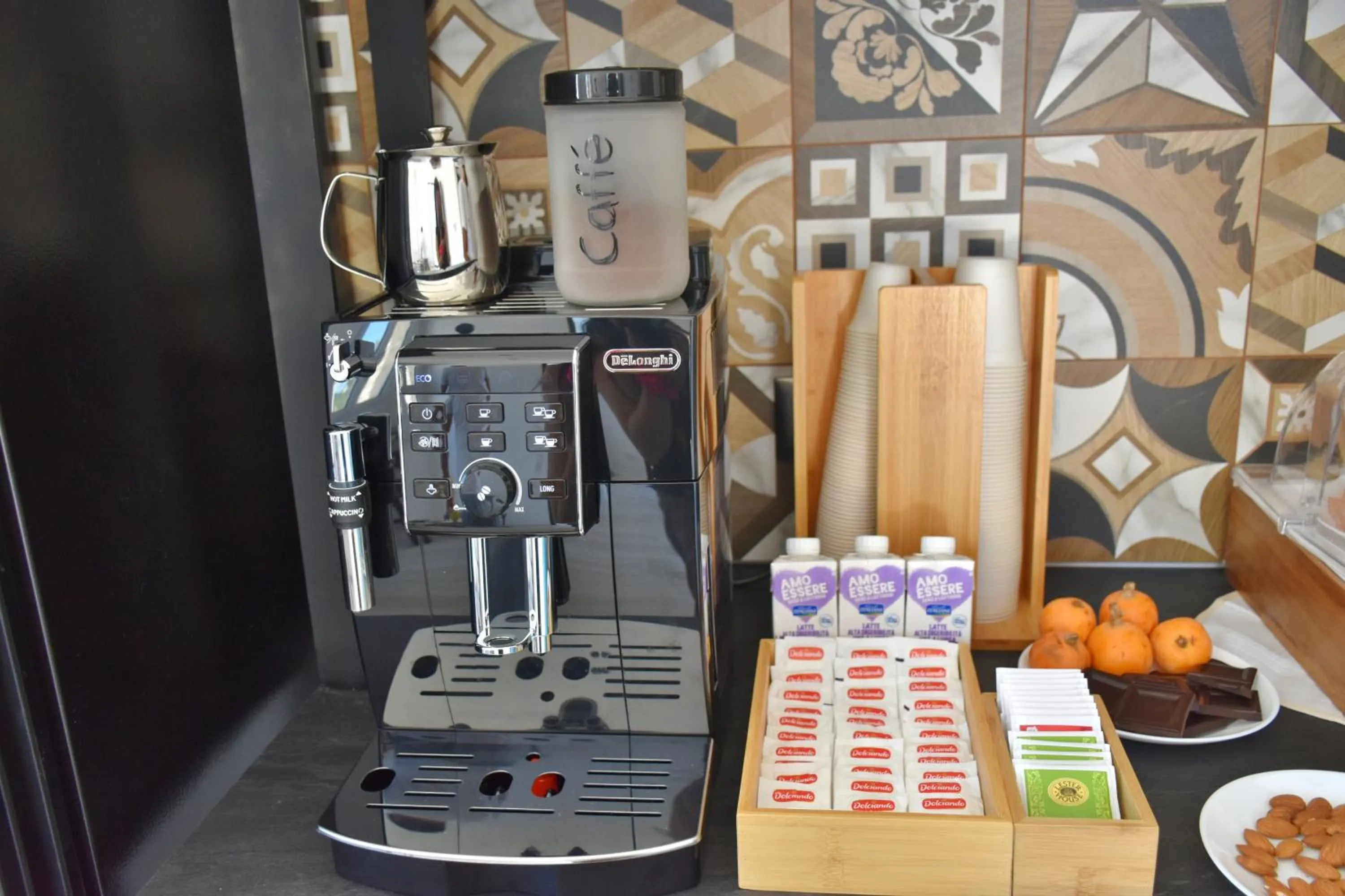 Coffee/tea facilities in CI VULIA b&b - Sicilia sea, pool, bbq, tv, wi-fi