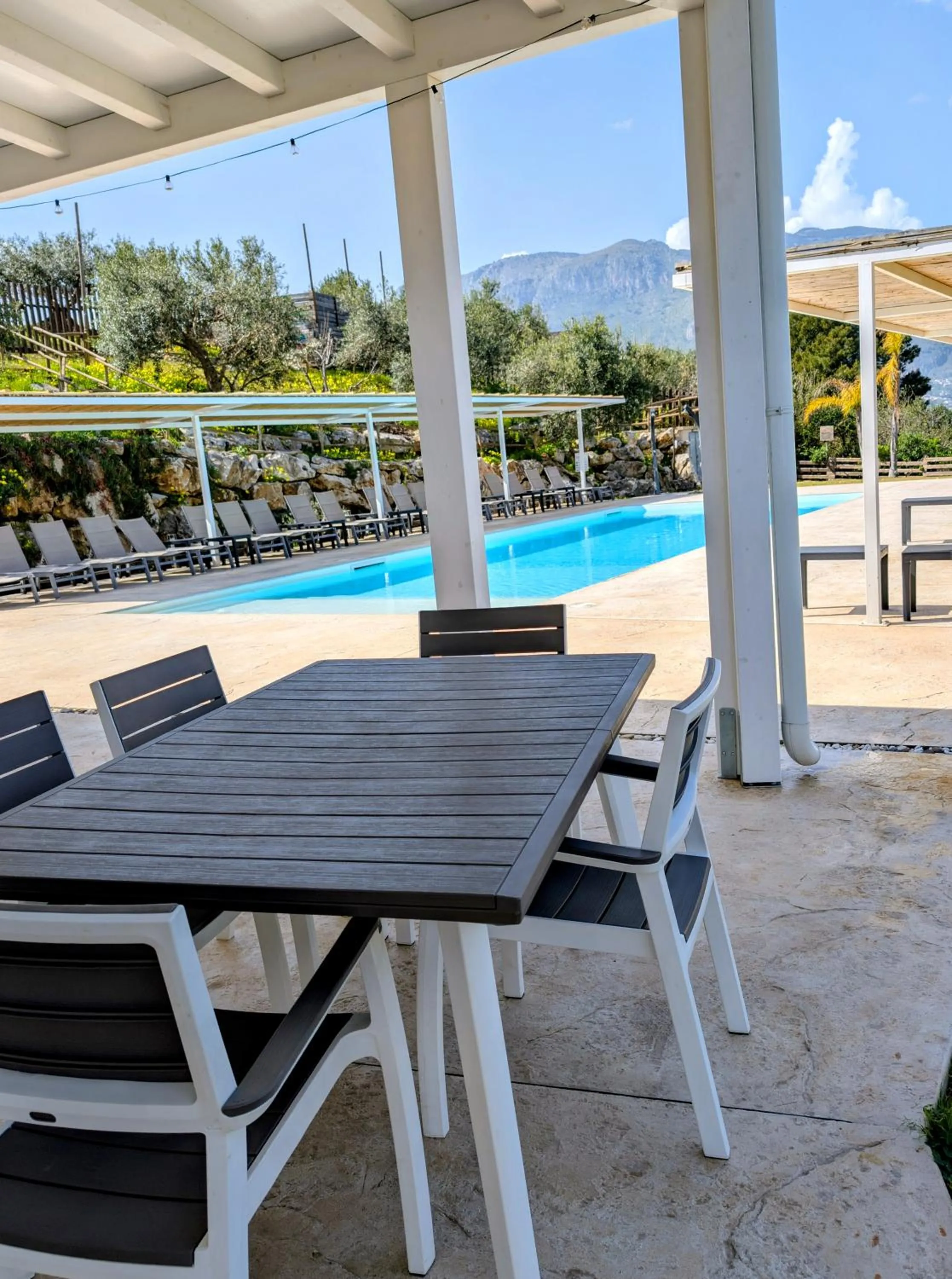 Patio in CI VULIA b&b - Sicilia sea, pool, bbq, tv, wi-fi