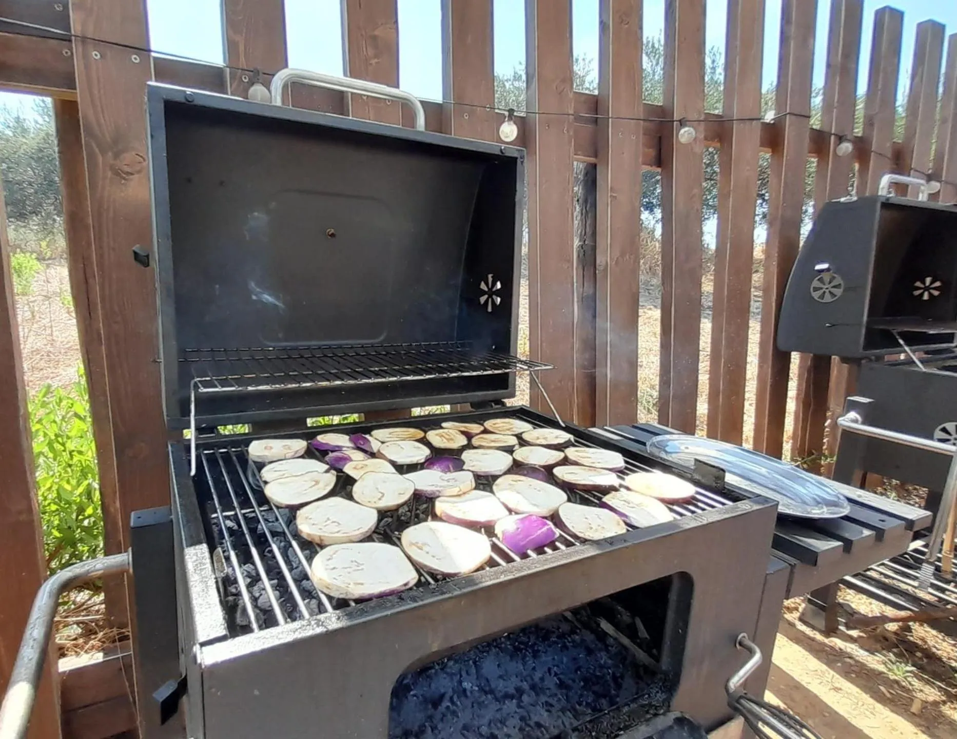 BBQ facilities in CI VULIA b&b - Sicilia sea, pool, bbq, tv, wi-fi