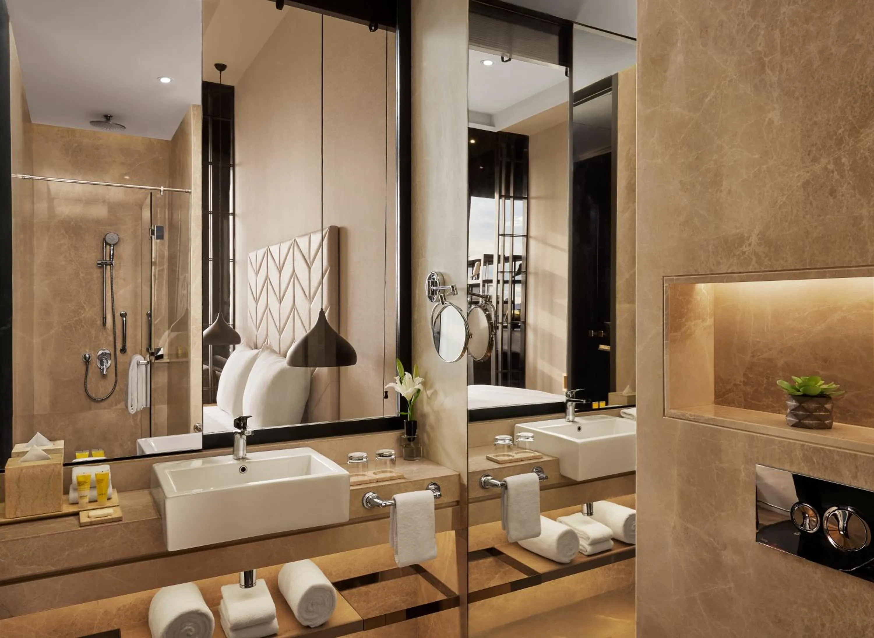 Bathroom in Hyatt Centric Juhu Mumbai