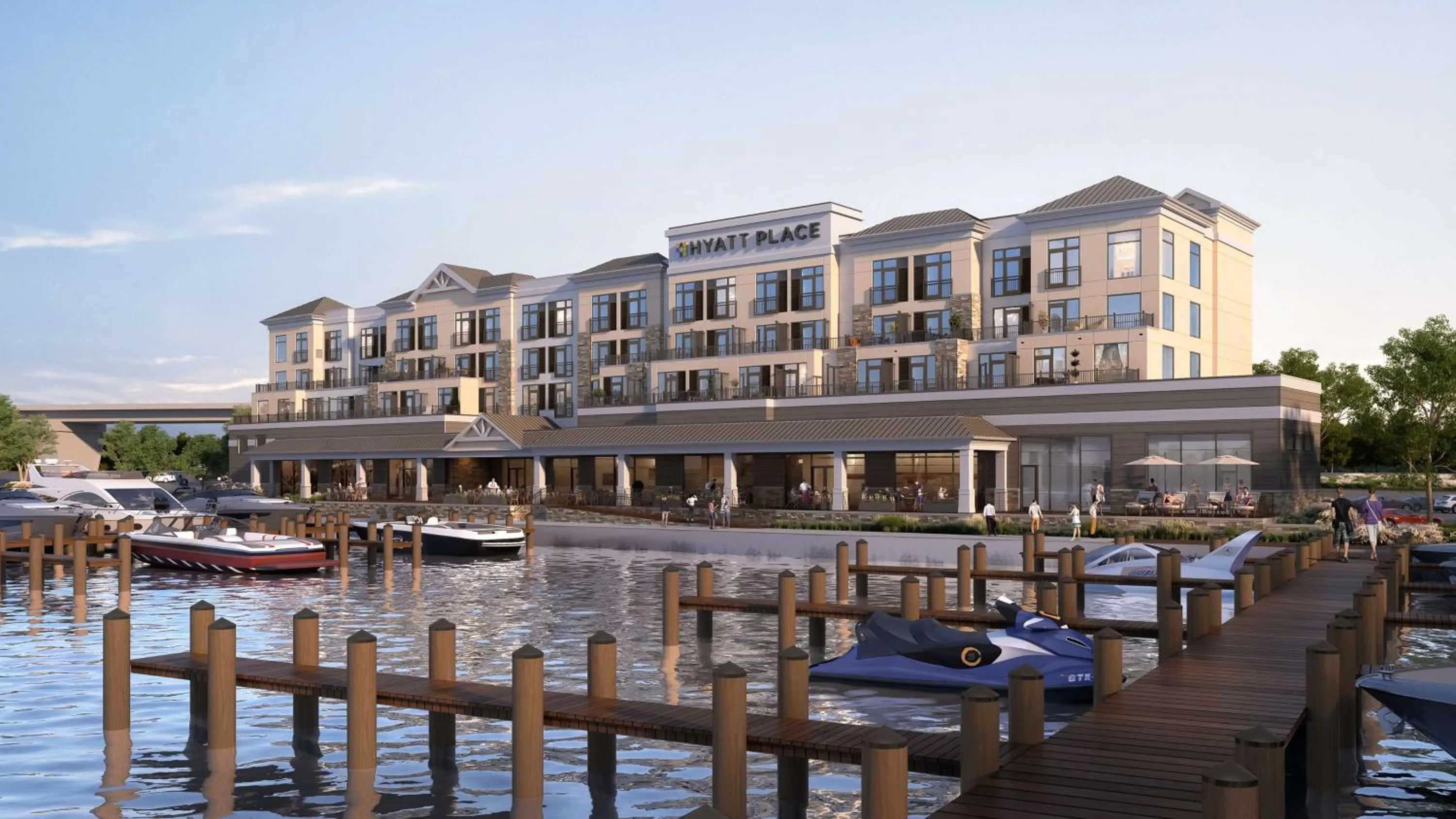 Property building in Hyatt Place Kent Narrows And Marina