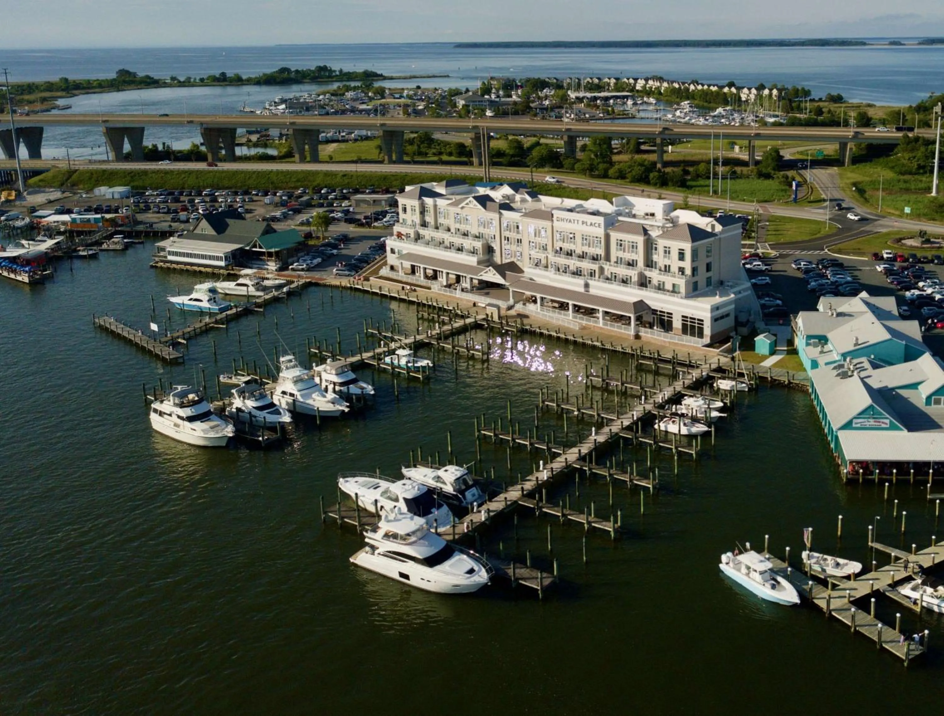 Location in Hyatt Place Kent Narrows And Marina