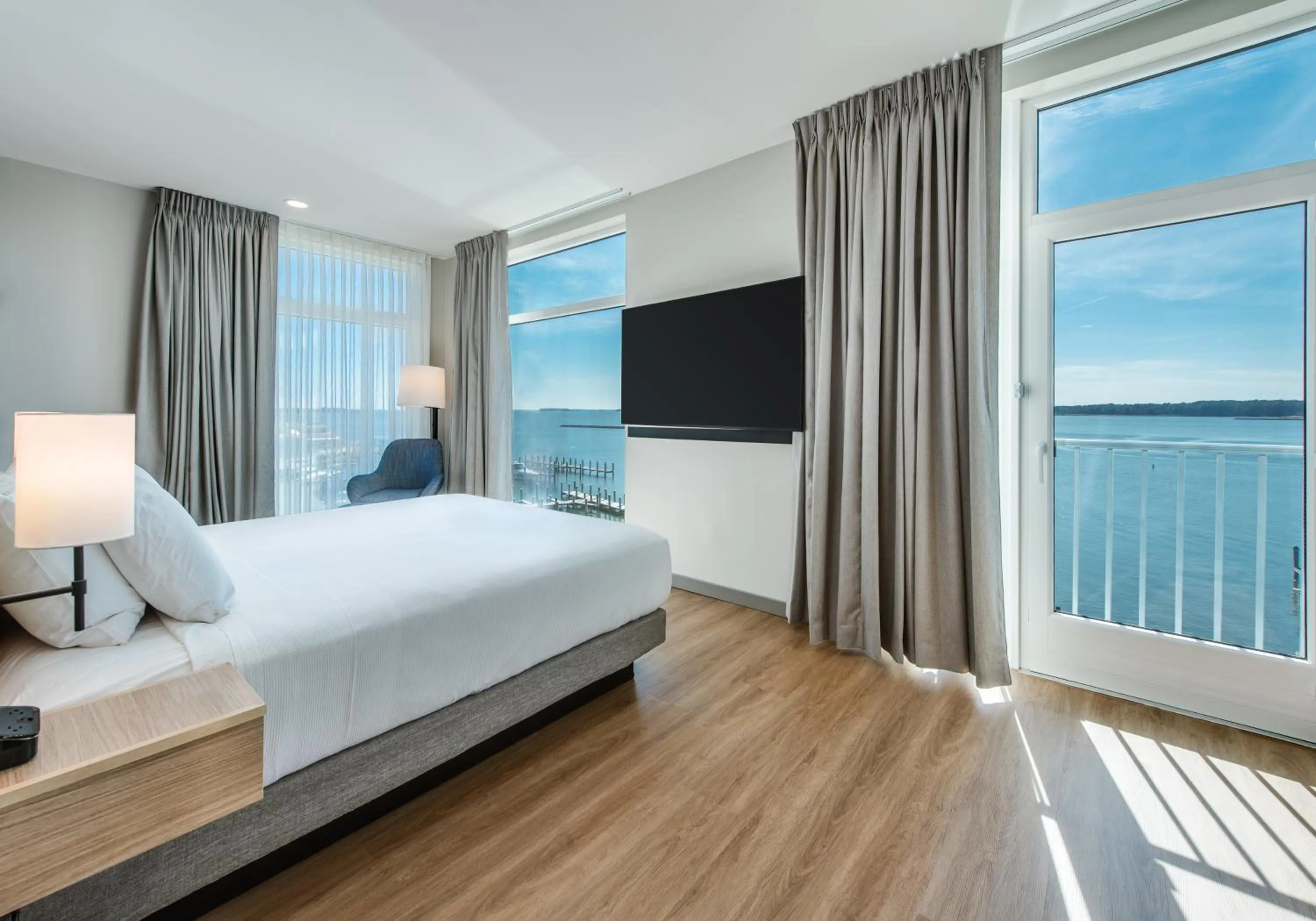 Bed in Hyatt Place Kent Narrows And Marina